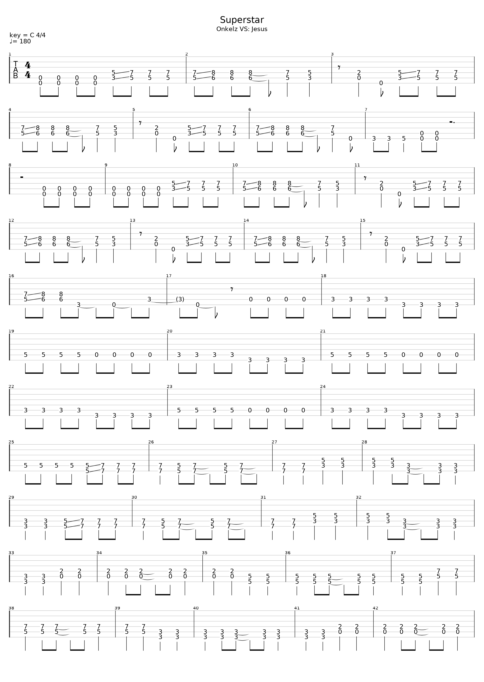 Superstar_Böhse Onkelz_1