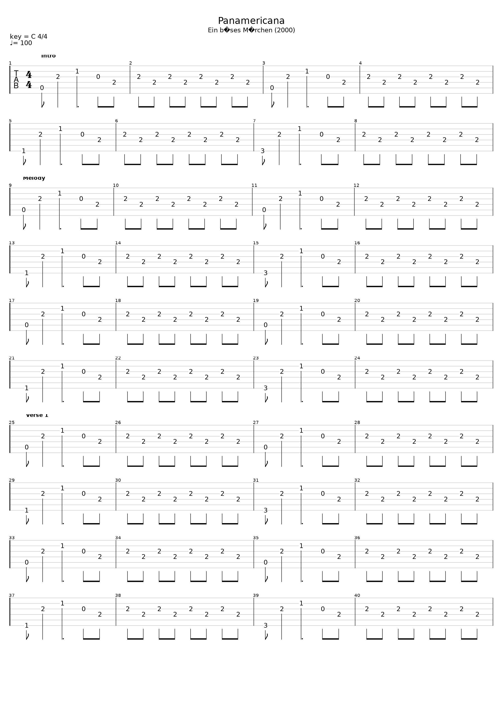 Panamericana_Böhse Onkelz_1