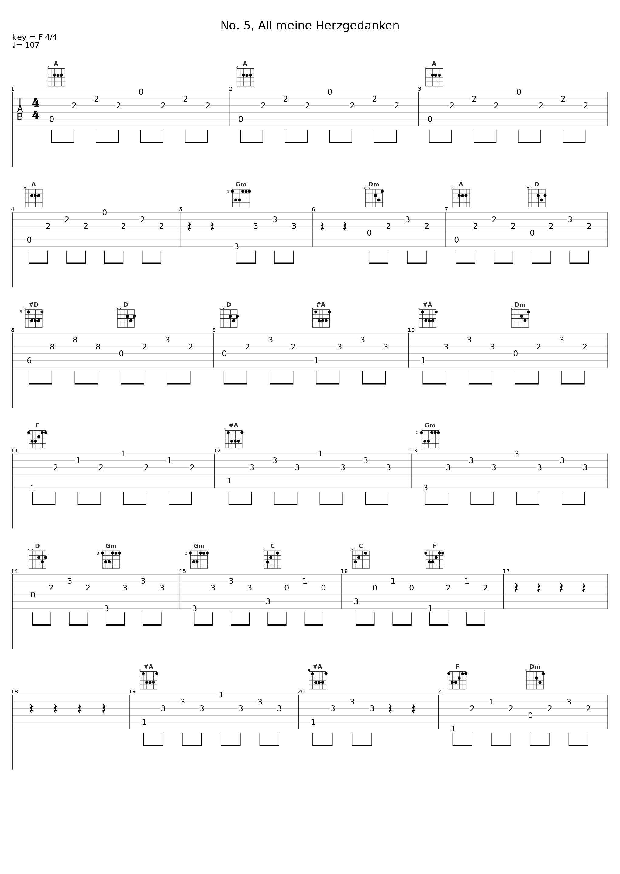 No. 5, All meine Herzgedanken_Kammerchor Stuttgart,Frieder Bernius,Johannes Brahms_1