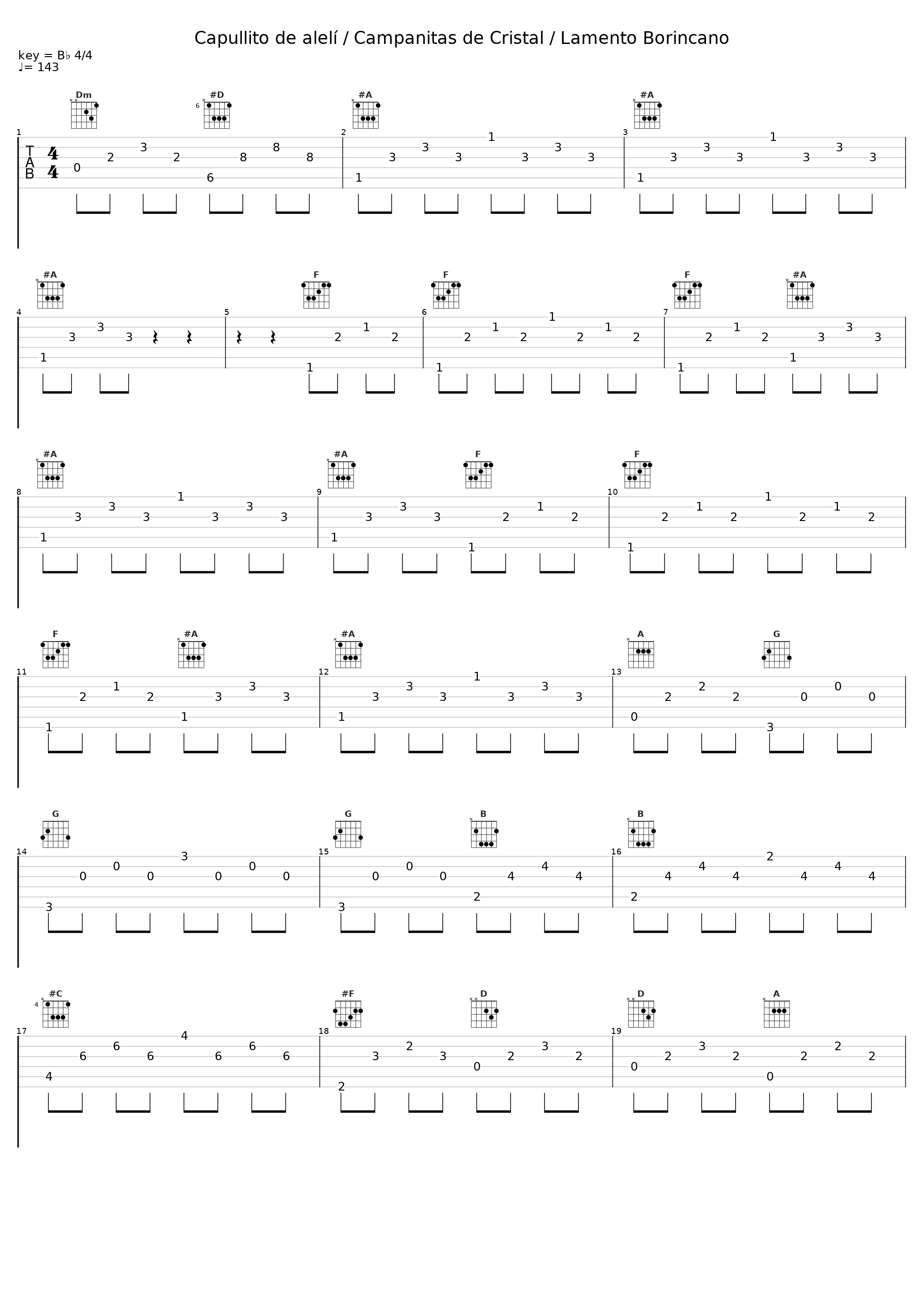 Capullito de alelí / Campanitas de Cristal / Lamento Borincano_Los Tres Ases,Rafael Hernandez_1