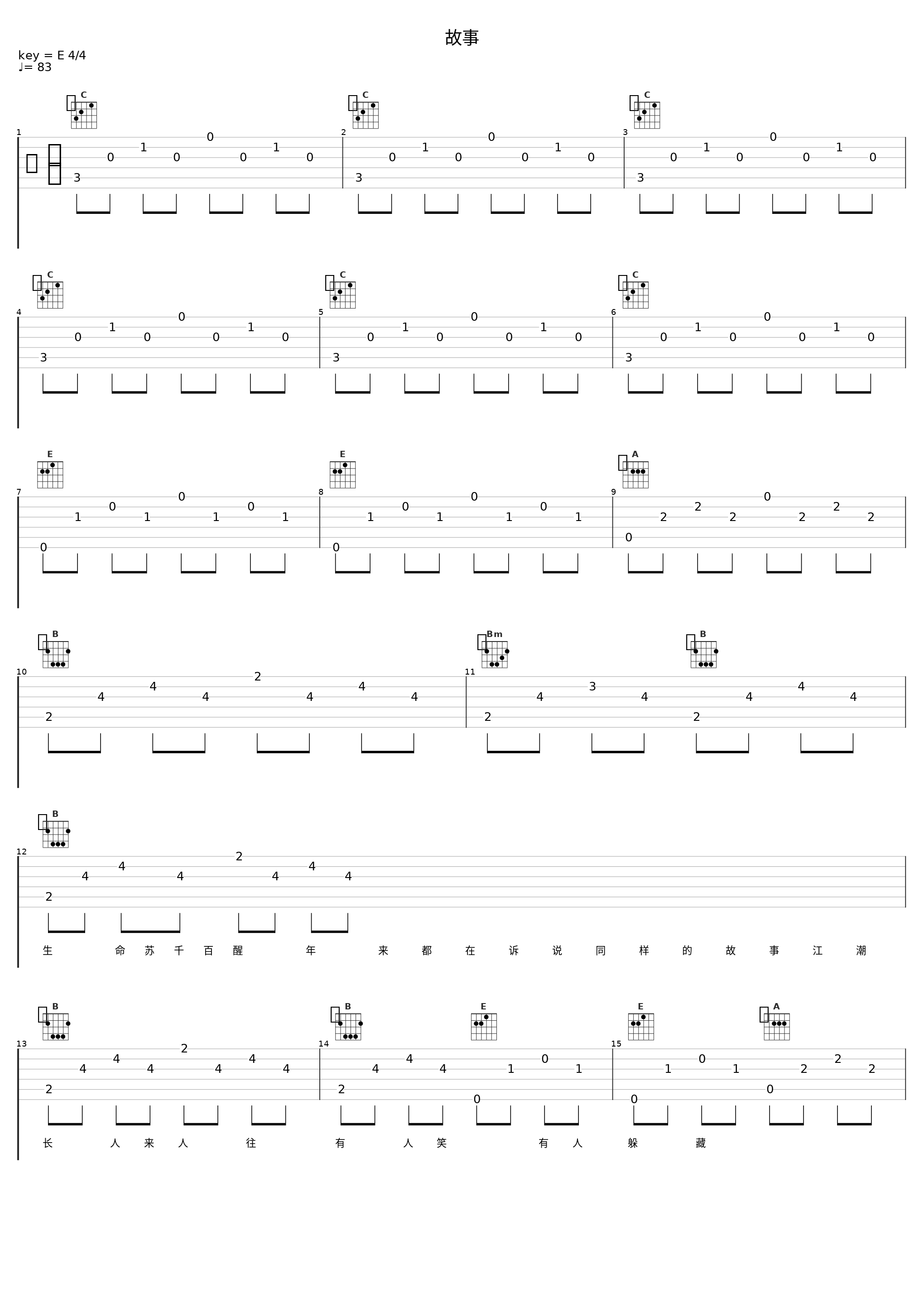 故事_上海彩虹室内合唱团_1
