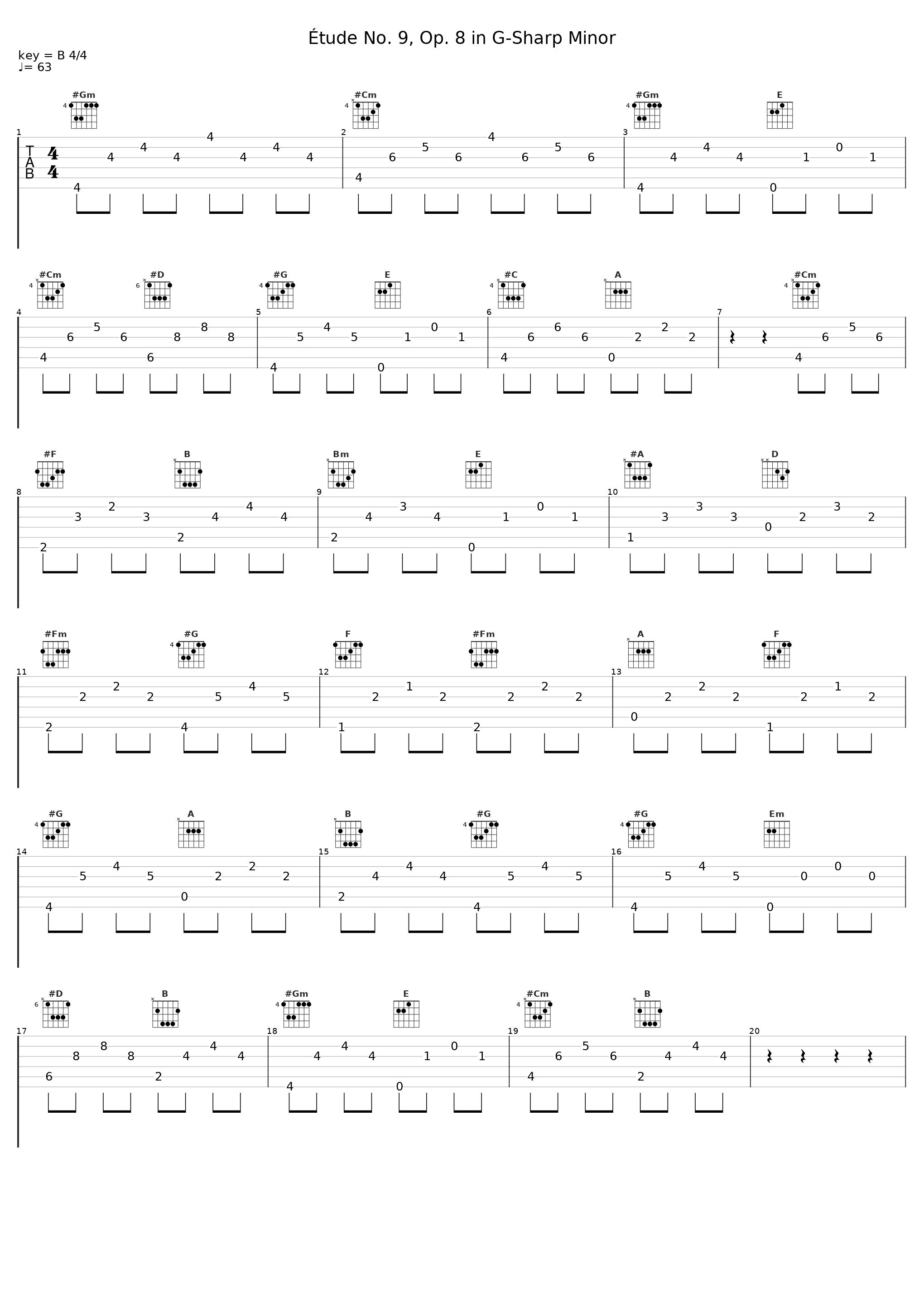 Étude No. 9, Op. 8 in G-Sharp Minor_Gustaf Oloveson_1