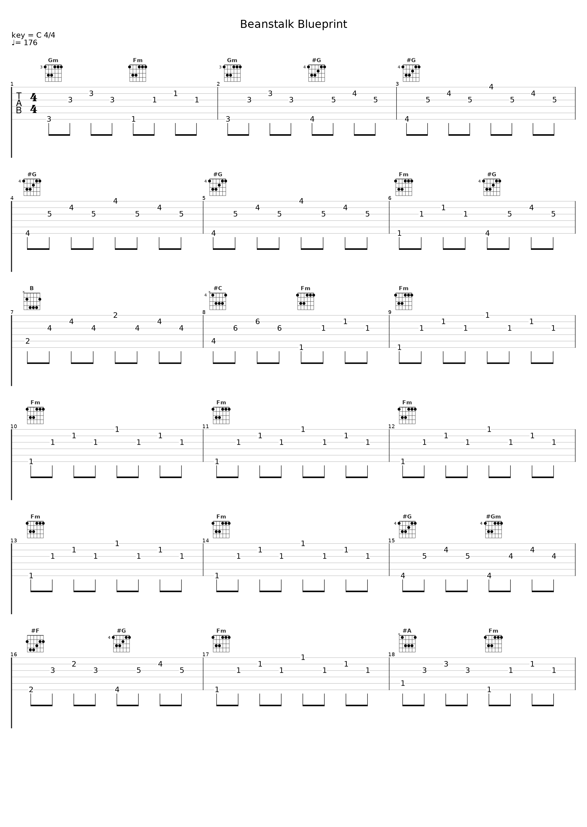 Beanstalk Blueprint_初音未来_1