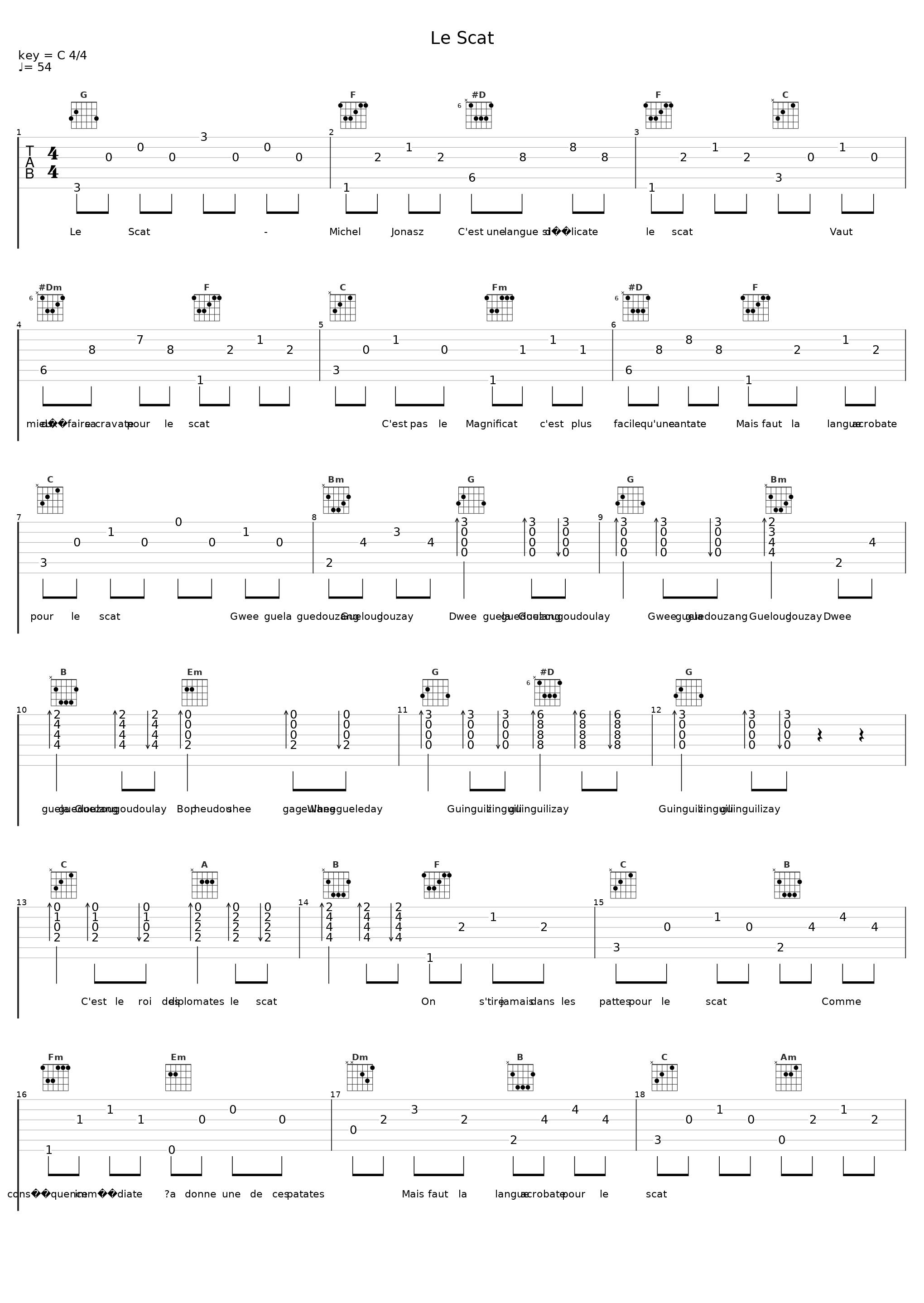 Le Scat_Michel Jonasz_1