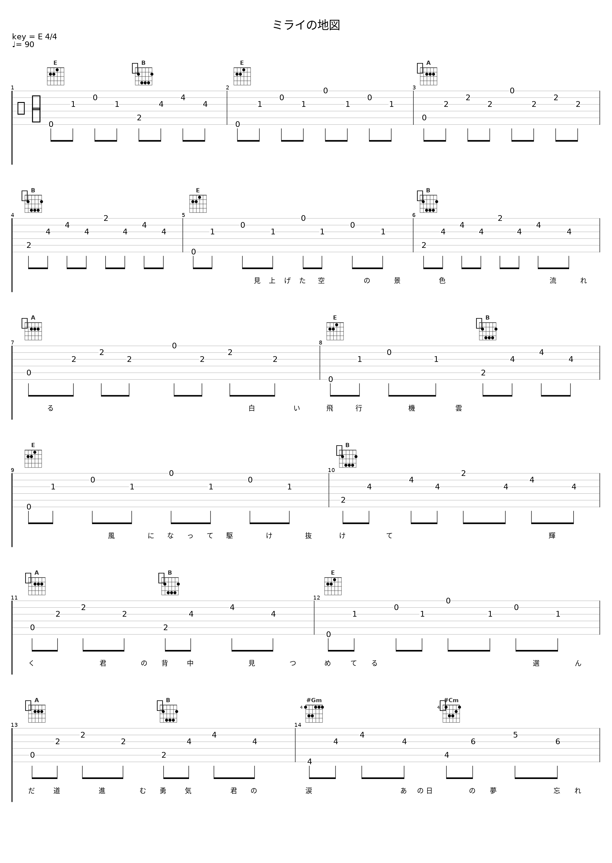 ミライの地図_初音未来_1