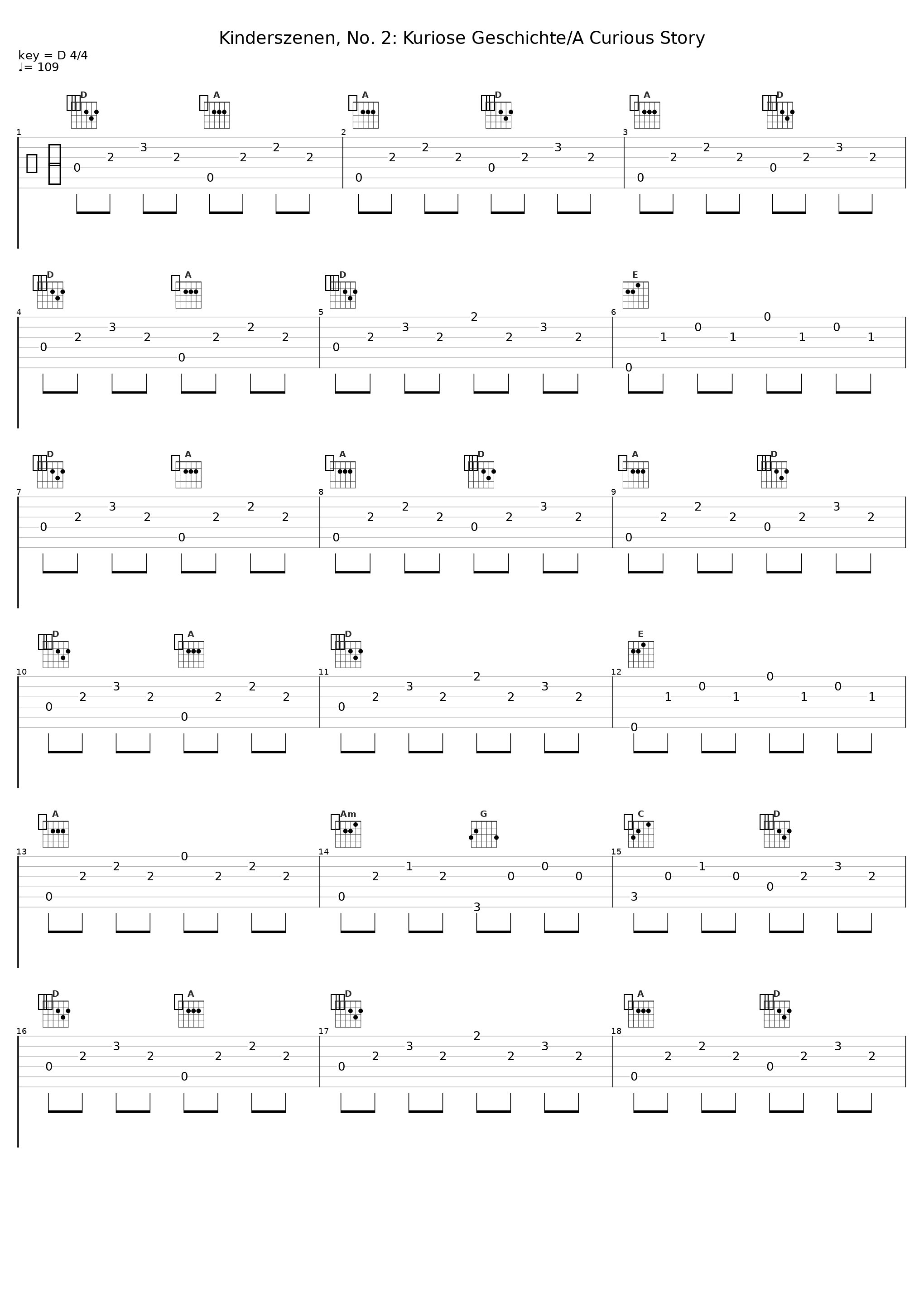 Kinderszenen, No. 2: Kuriose Geschichte/A Curious Story_Gustaf Oloveson_1