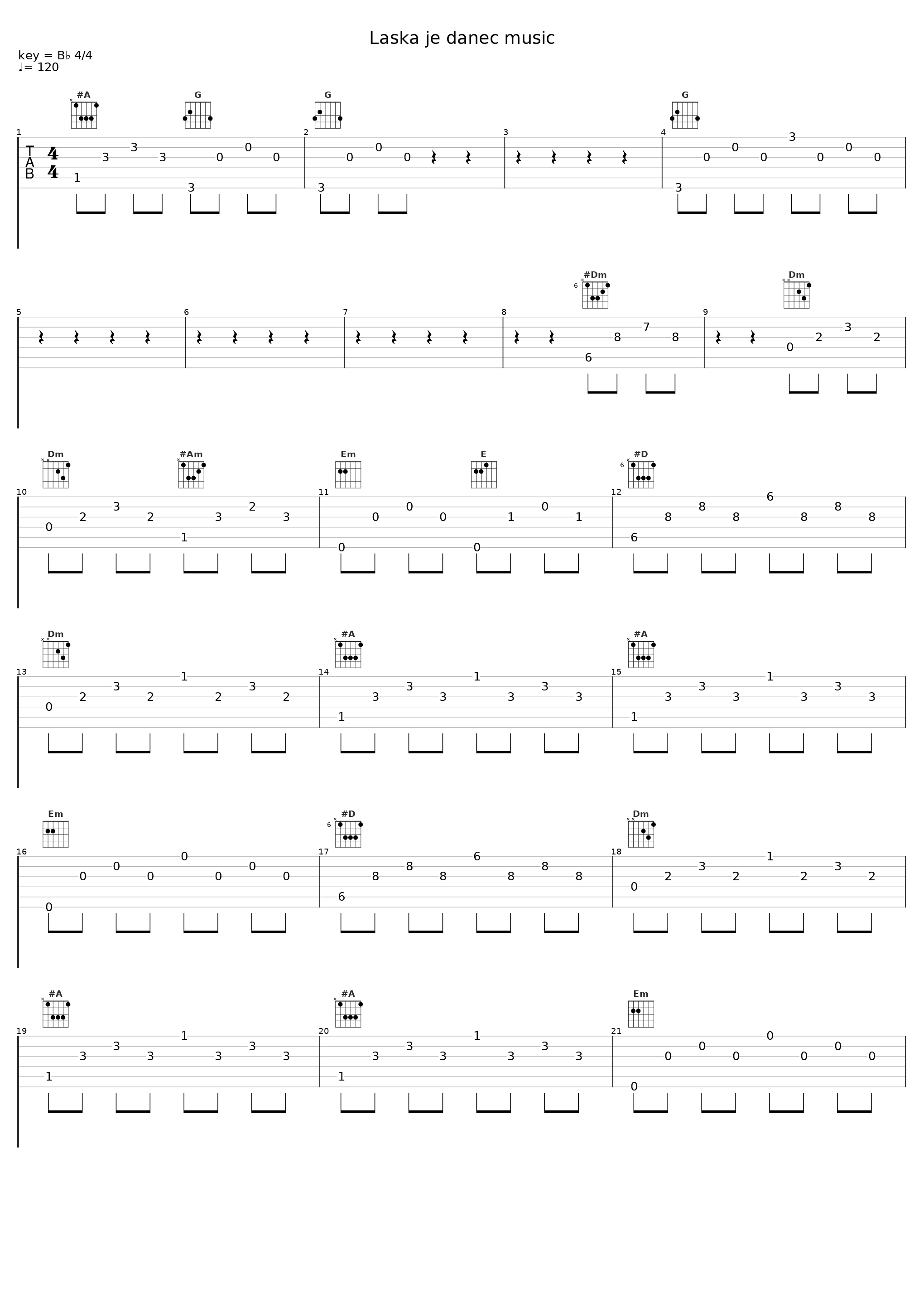 Laska je danec music_Bára Basiková_1