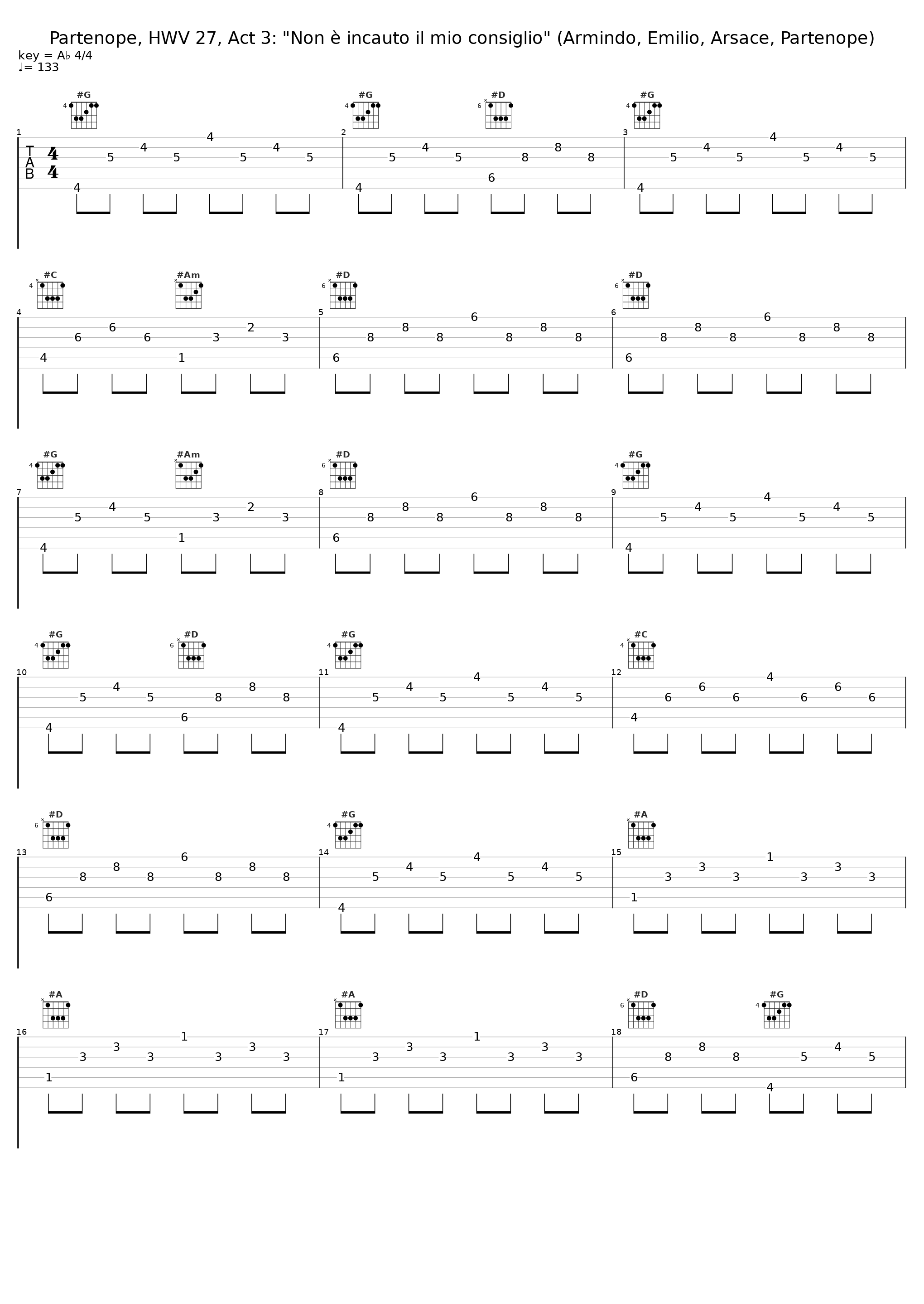 Partenope, HWV 27, Act 3: "Non è incauto il mio consiglio" (Armindo, Emilio, Arsace, Partenope)_Philippe Jaroussky_1