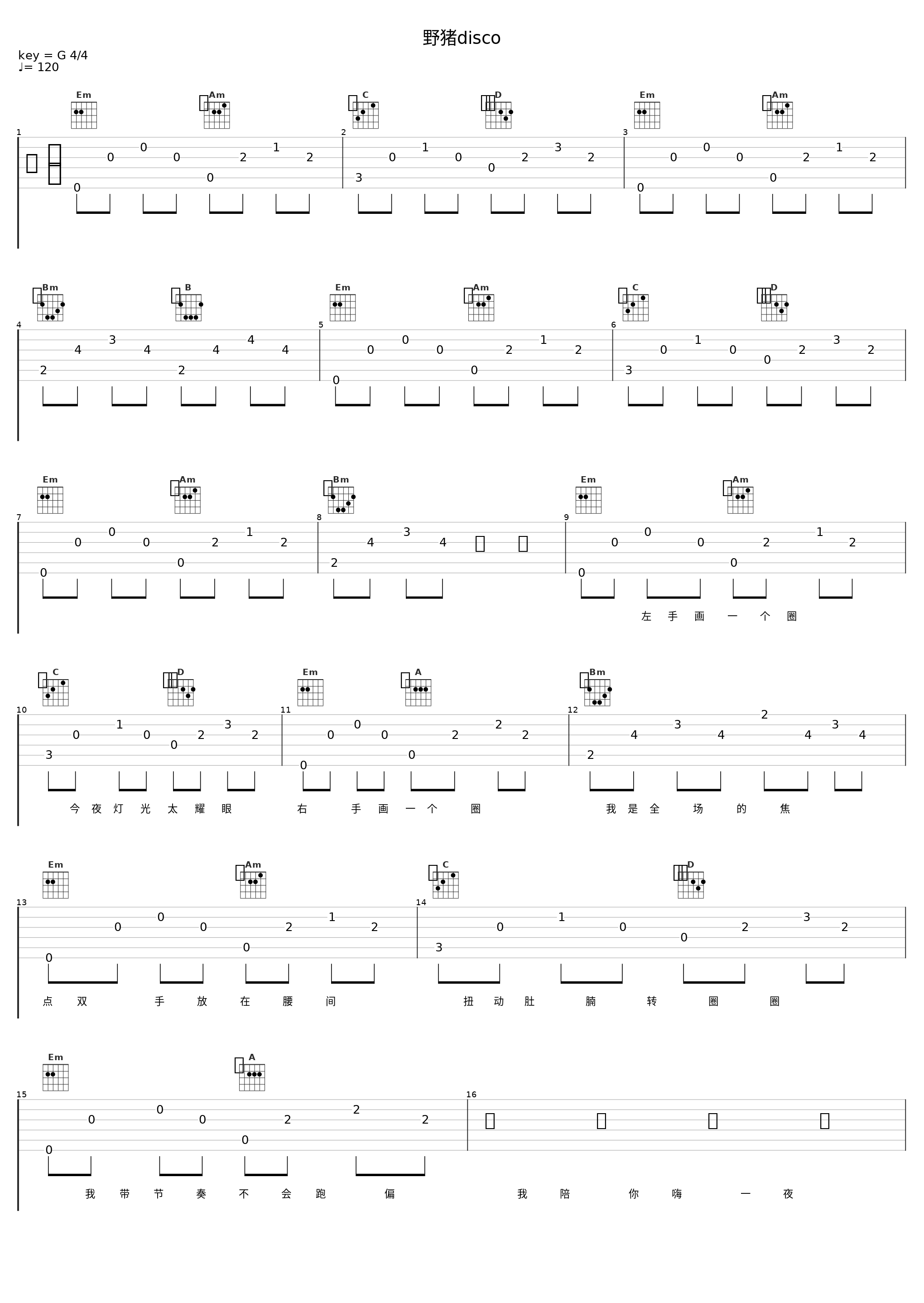 野猪disco_洛天依_1