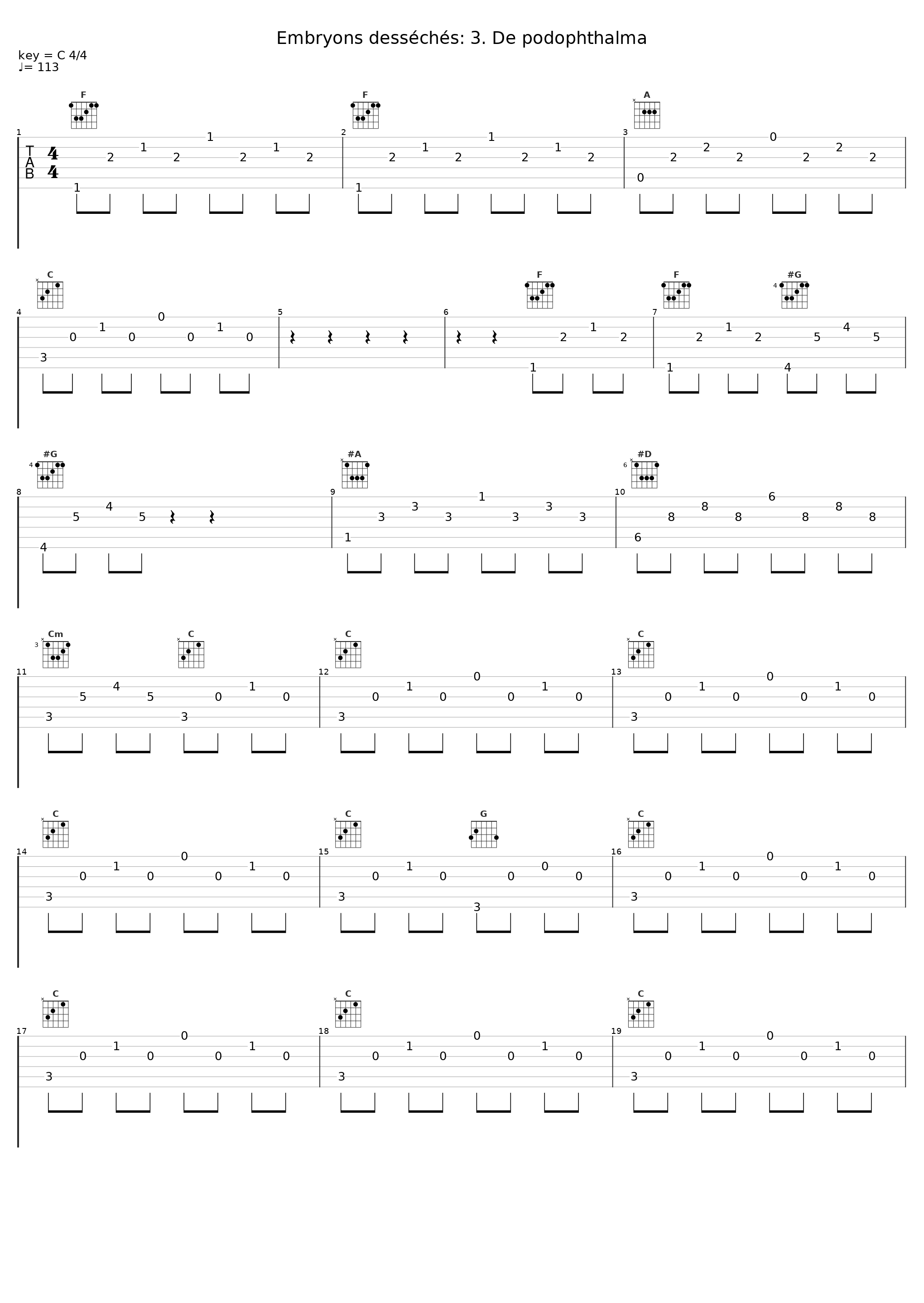 Embryons desséchés: 3. De podophthalma_Gustaf Oloveson_1