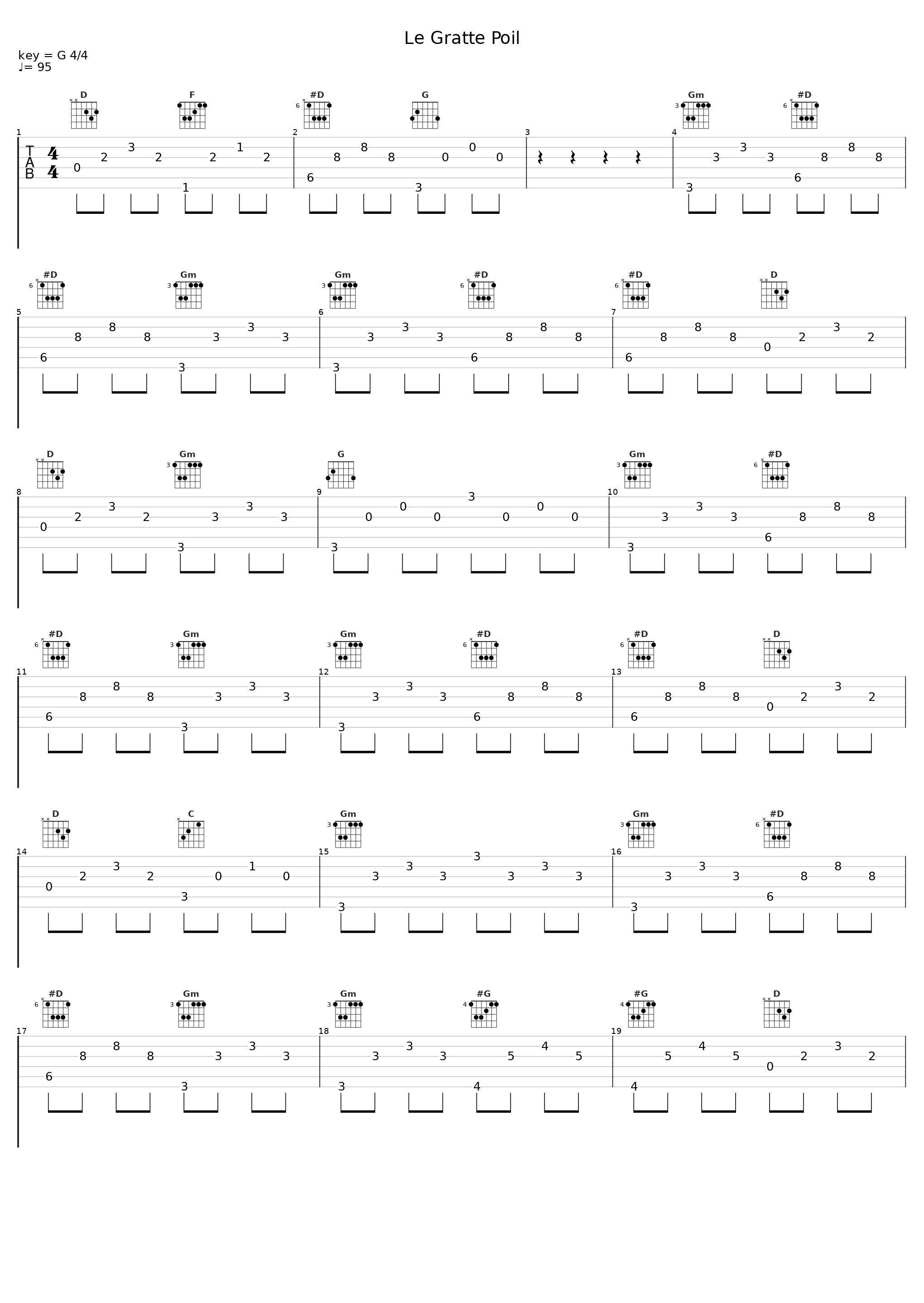Le Gratte Poil_Têtes Raides_1