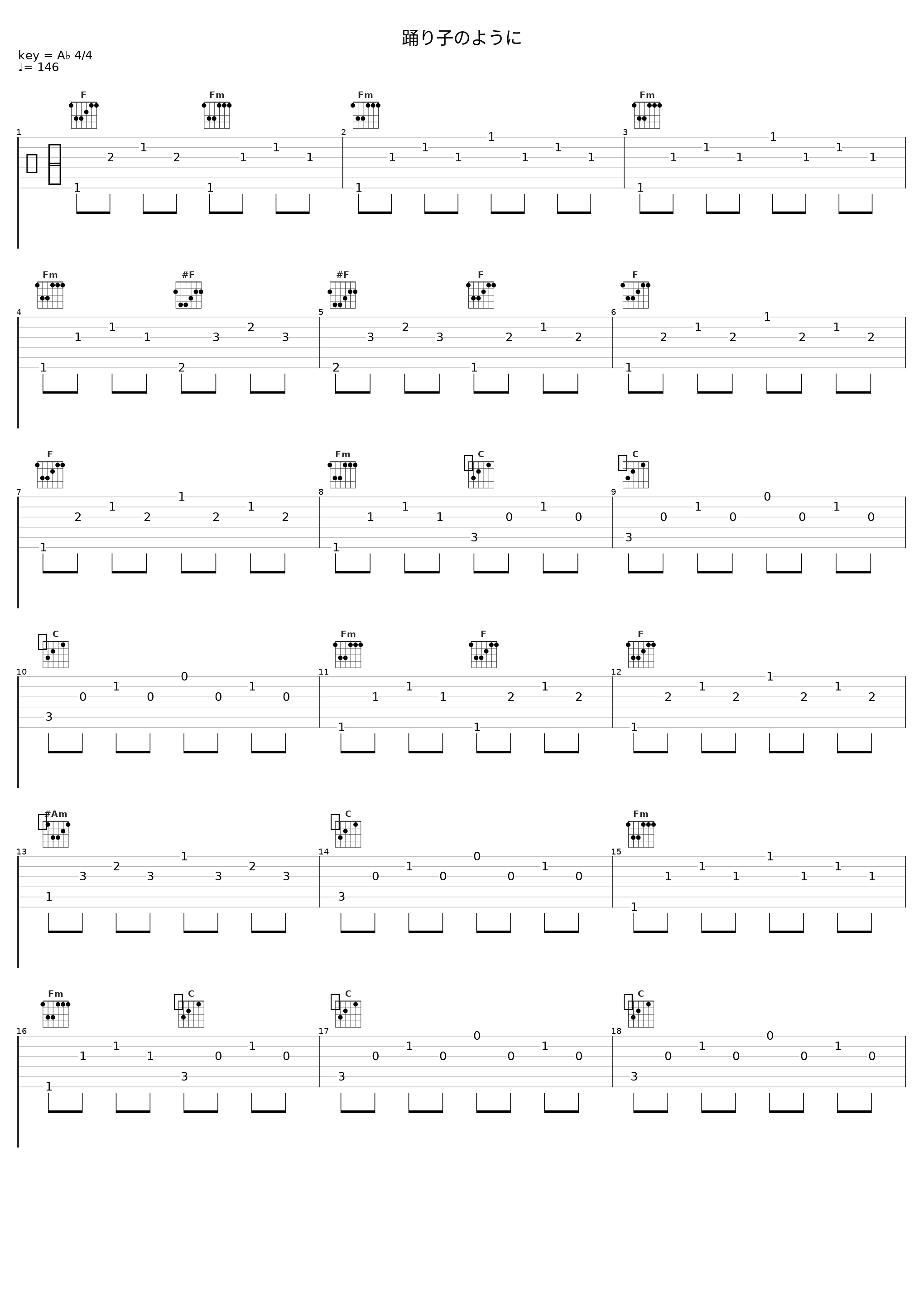 踊り子のように_THE ALFEE_1