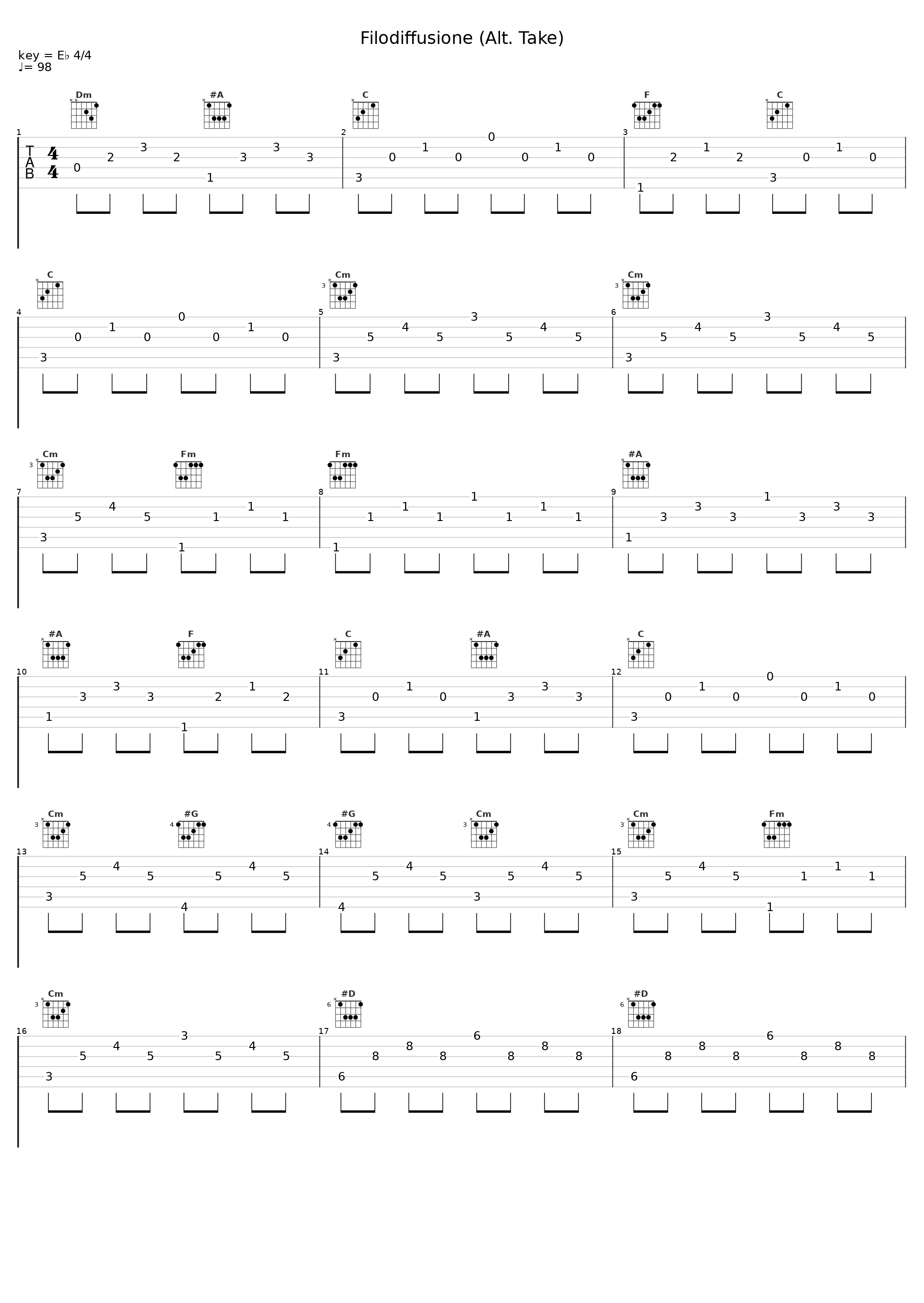 Filodiffusione (Alt. Take)_Piero Piccioni_1