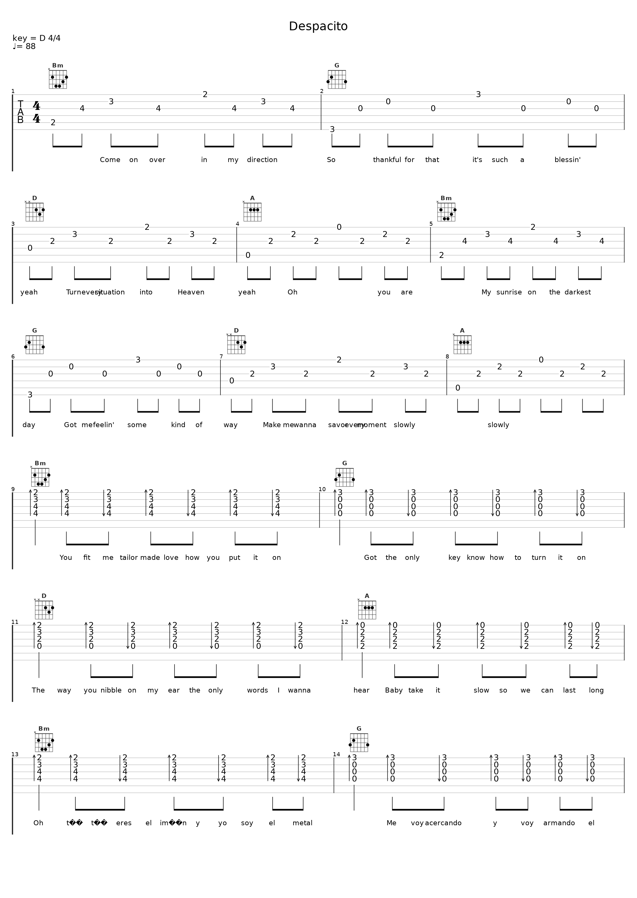 Despacito_Nicole Cross_1