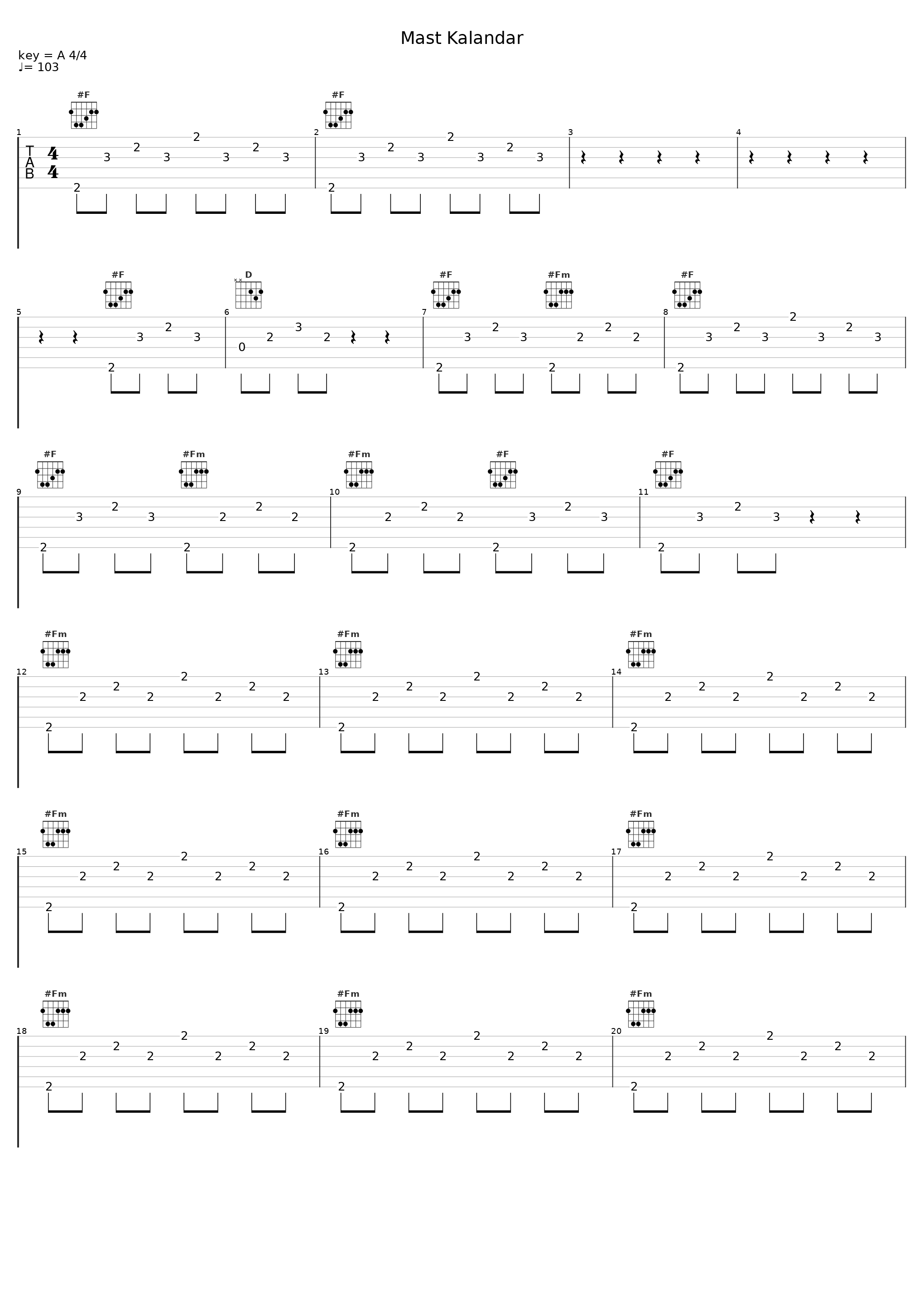 Mast Kalandar_Shankar Mahadevan,Rehan Khan,Sajid Khan,Salim Shehzada_1