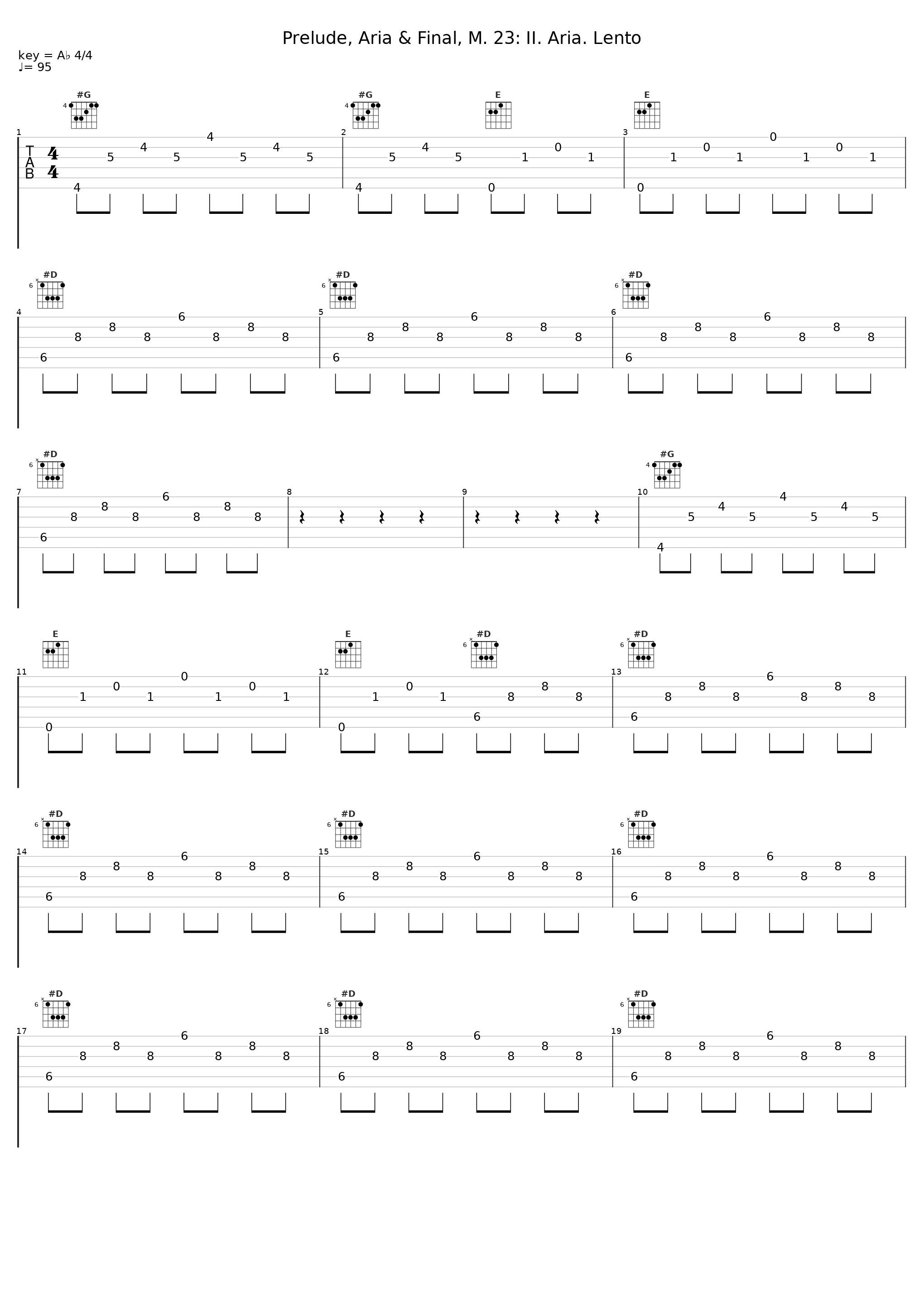 Prelude, Aria & Final, M. 23: II. Aria. Lento_Michel Dalberto_1