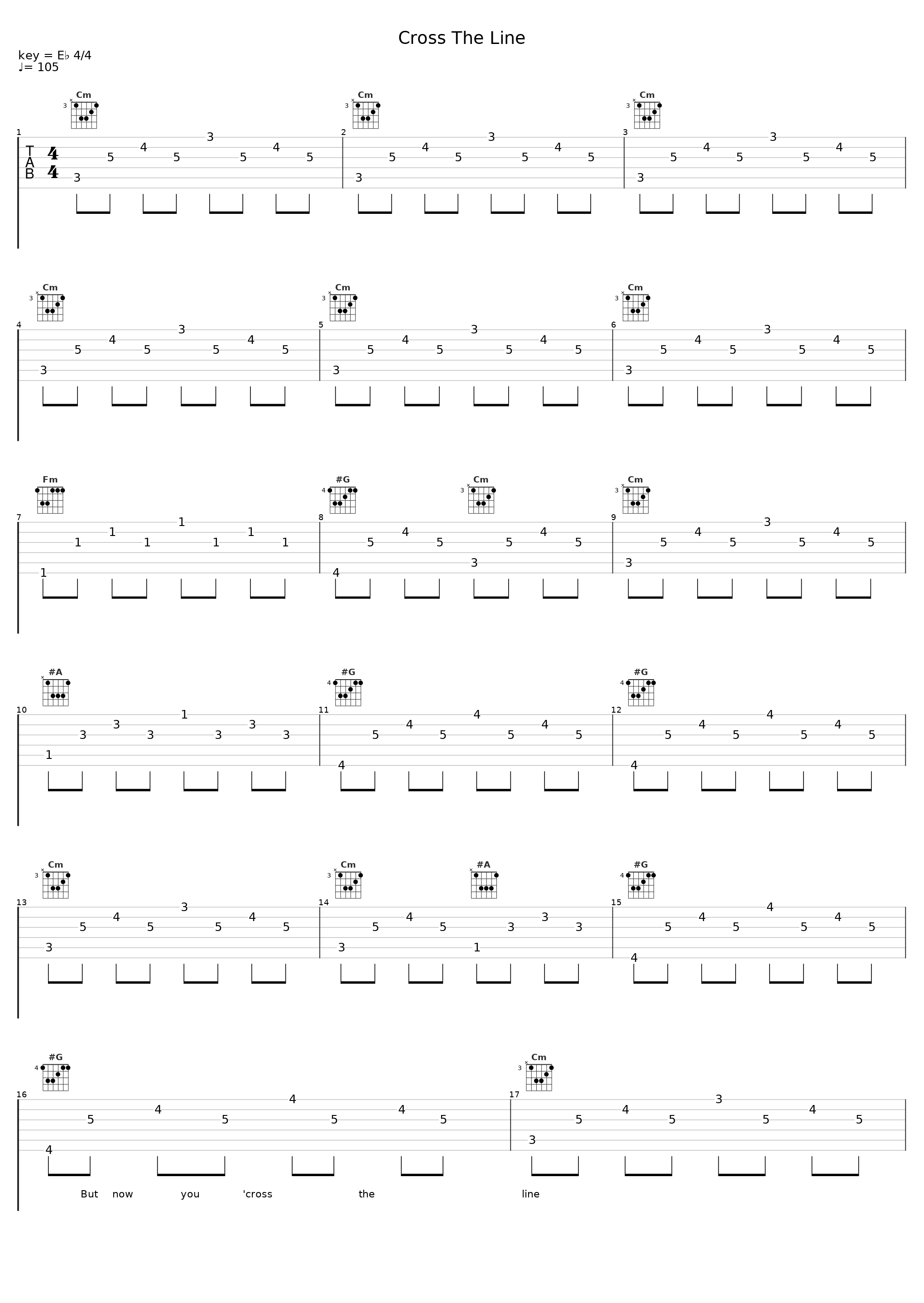 Cross The Line_X-Ray Dog_1