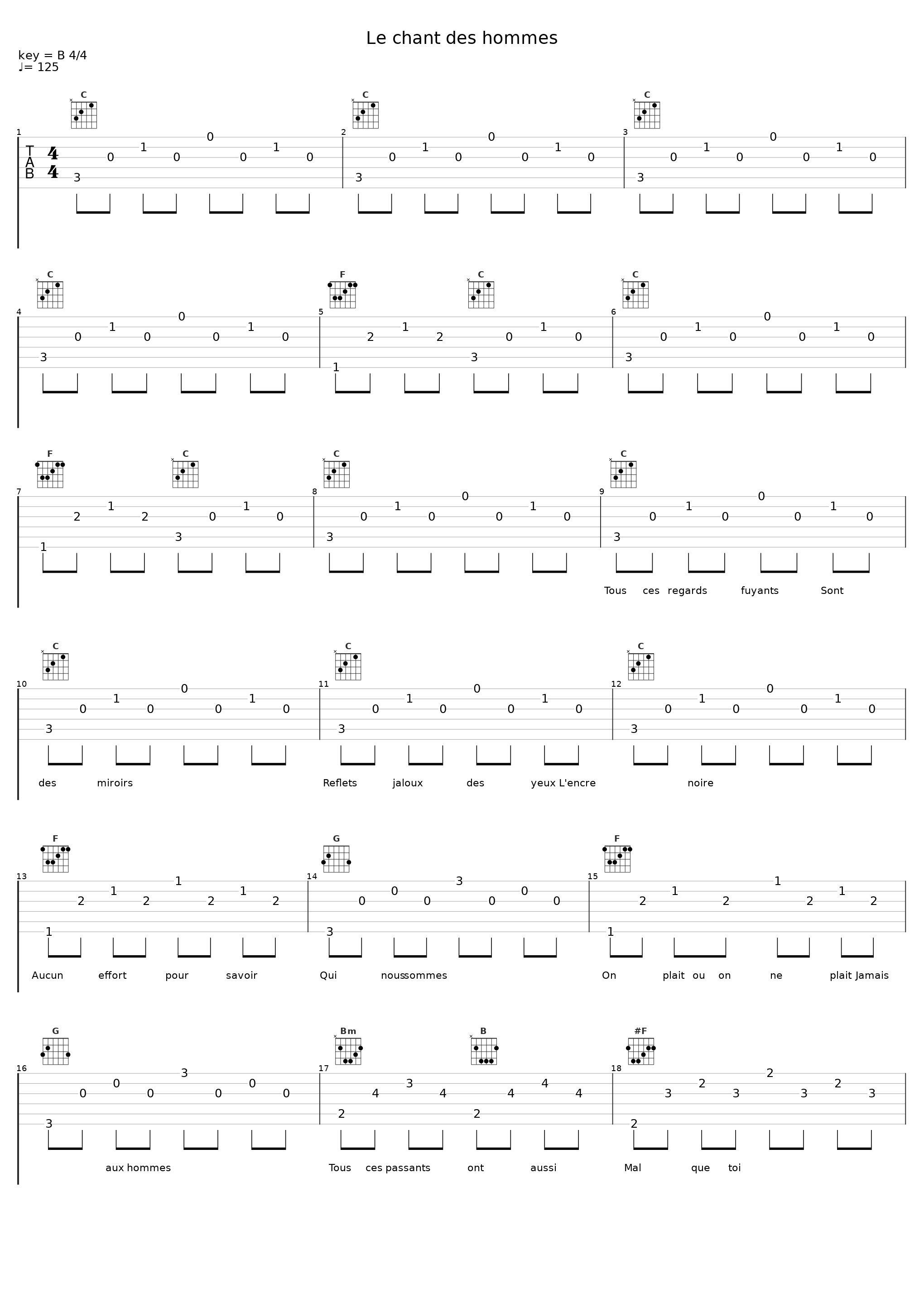 Le chant des hommes_Michel Sardou,Chimène Badi_1
