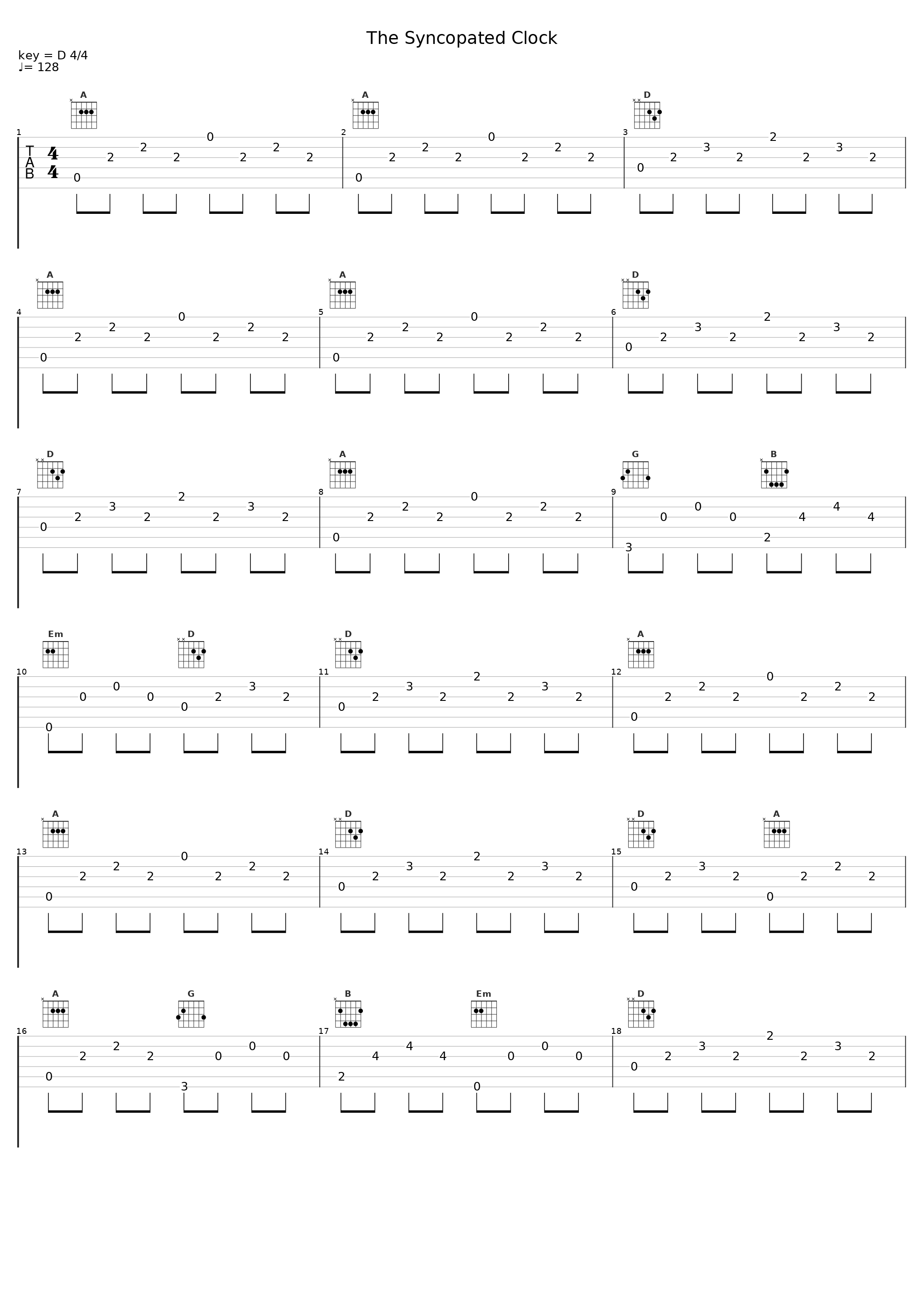 The Syncopated Clock_Leroy Anderson_1