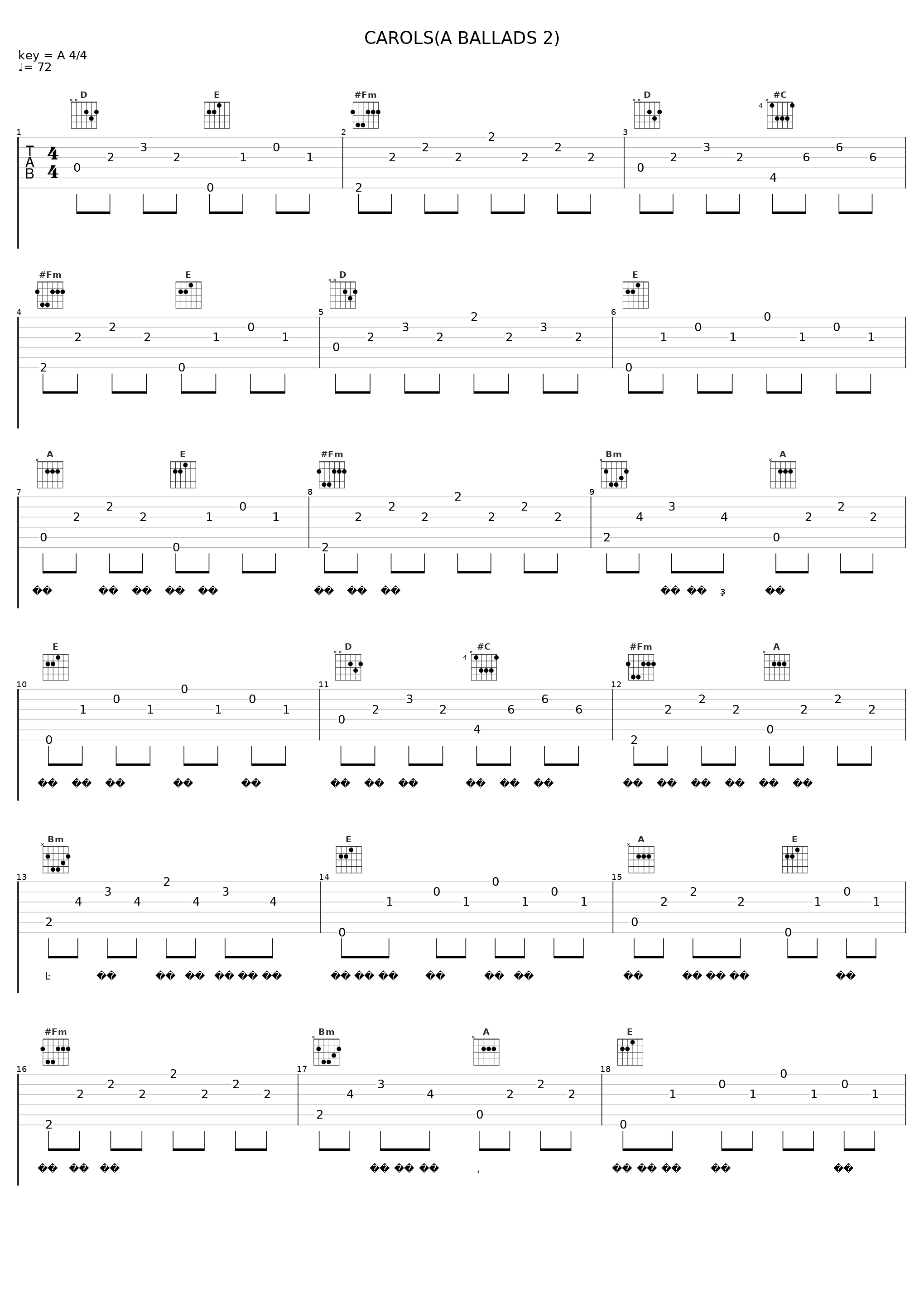 CAROLS(A BALLADS 2)_滨崎步_1