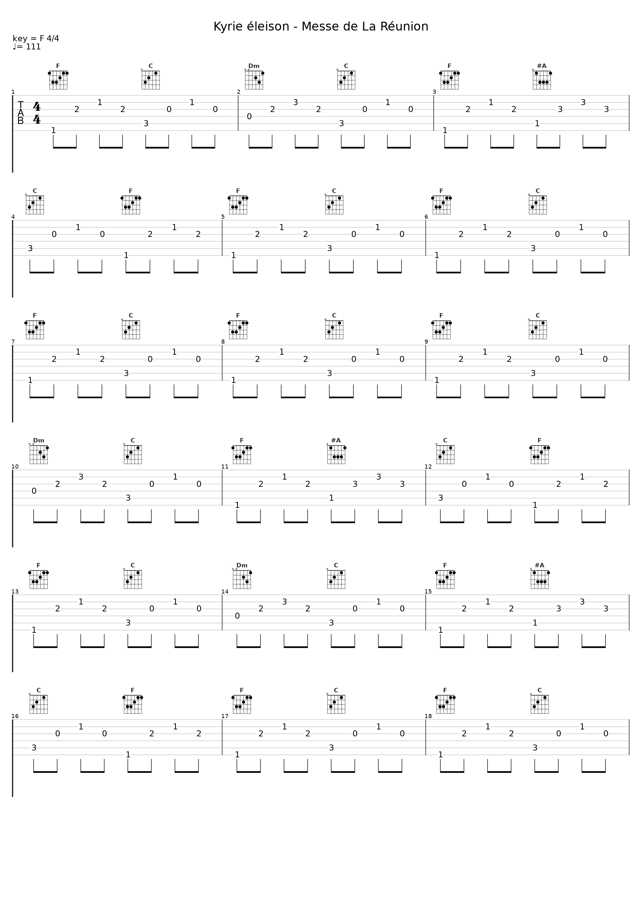 Kyrie éleison - Messe de La Réunion_Laurent Grzybowski_1