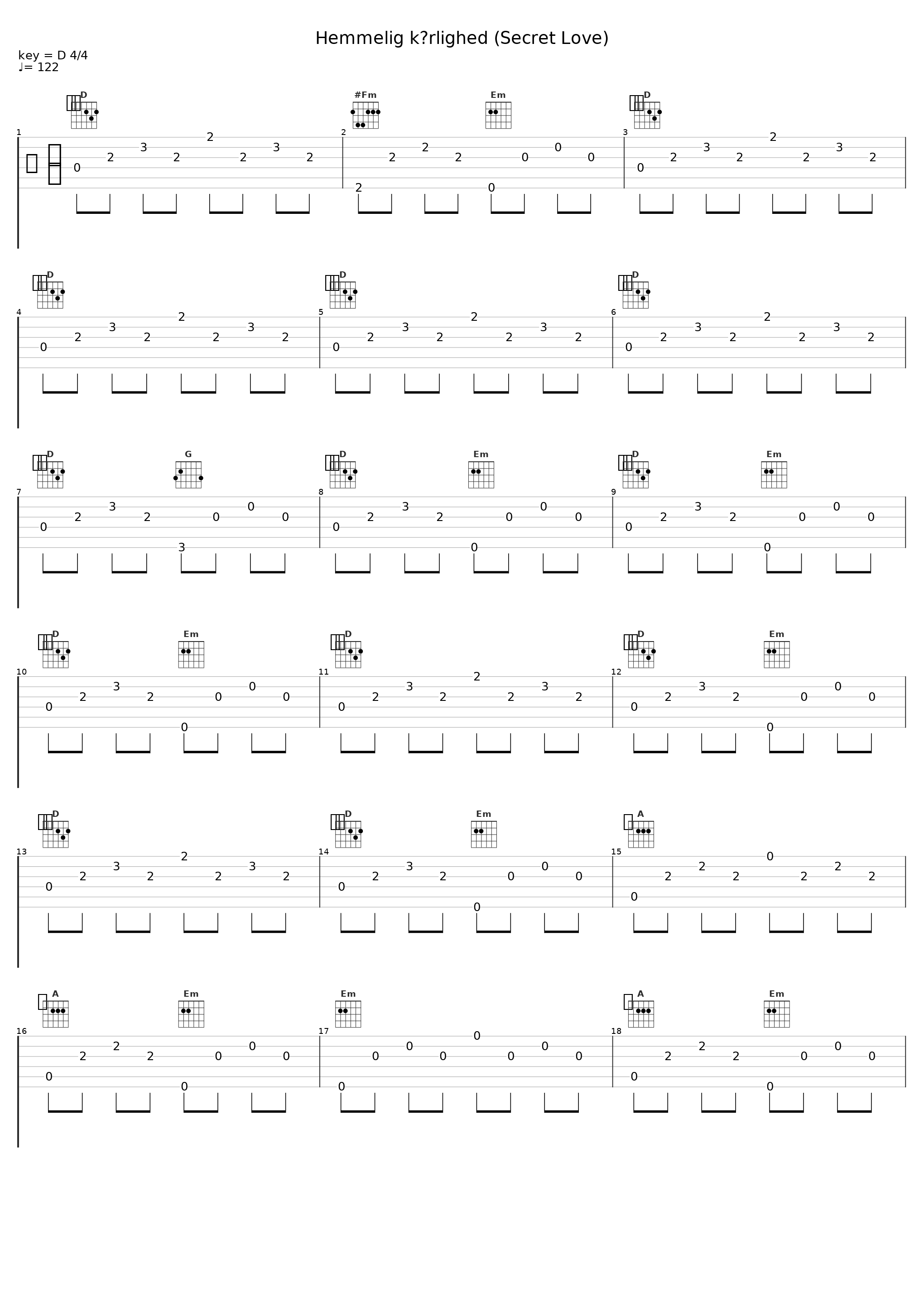 Hemmelig kærlighed (Secret Love)_Gustav Winckler_1