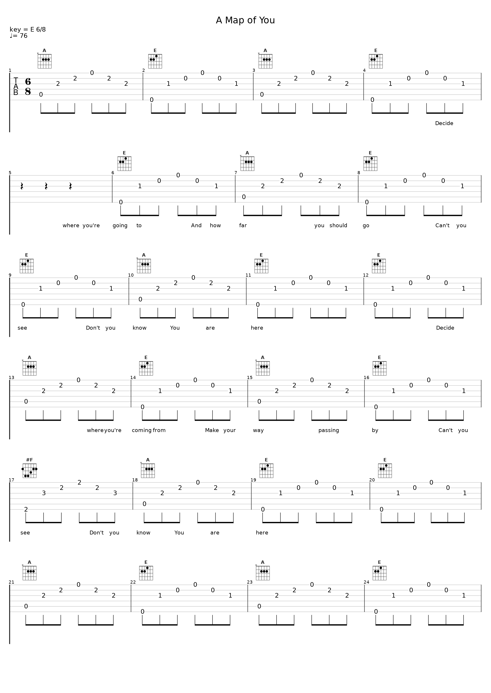A Map of You_New Musik_1