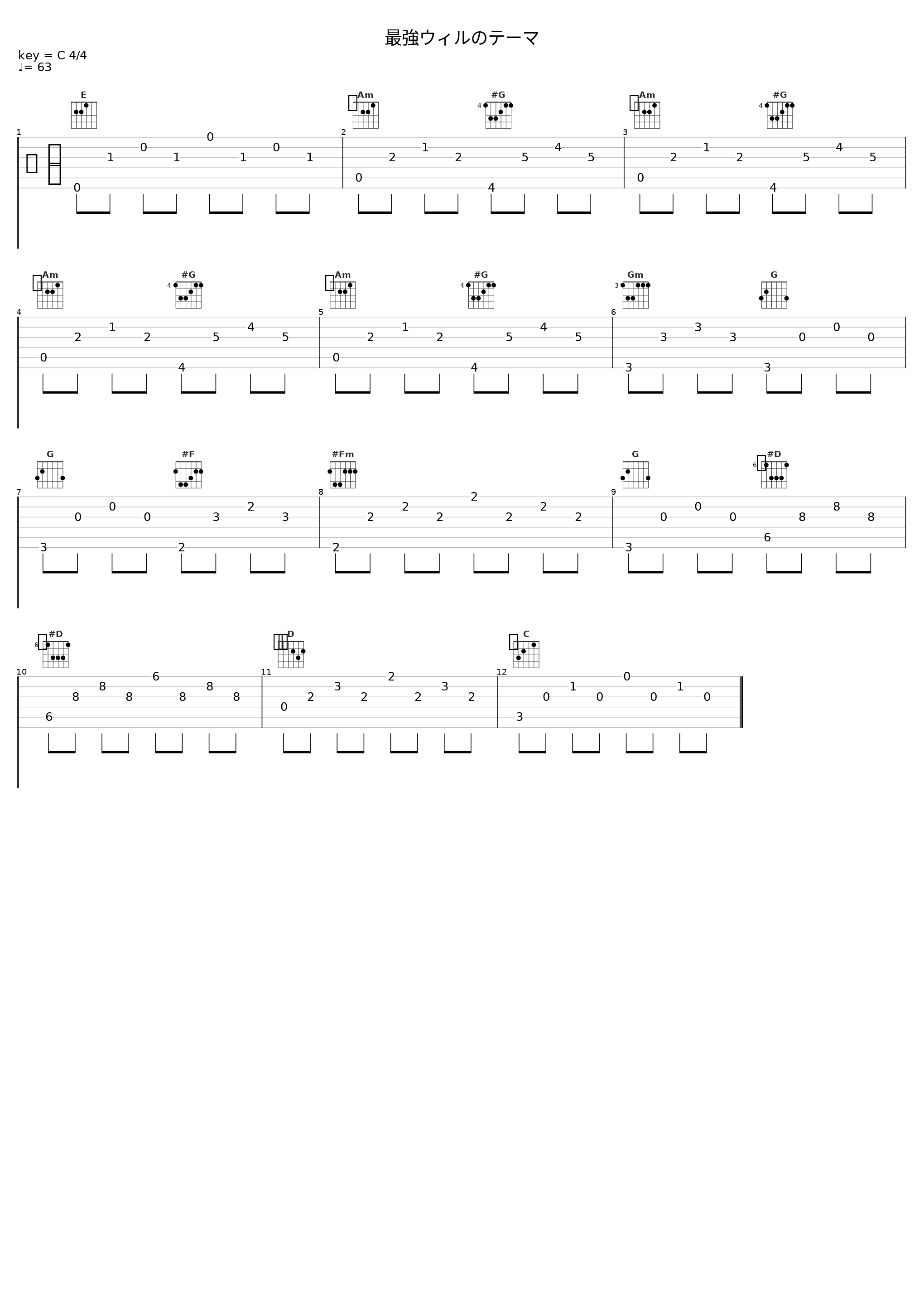 最強ウィルのテーマ_佐桥俊彦_1