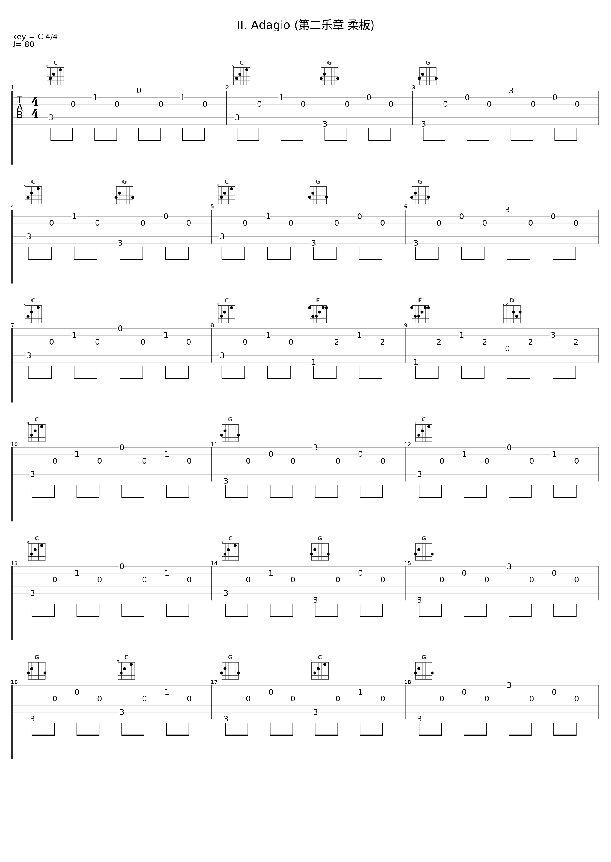 II. Adagio (第二乐章 柔板)_Jascha Heifetz_1