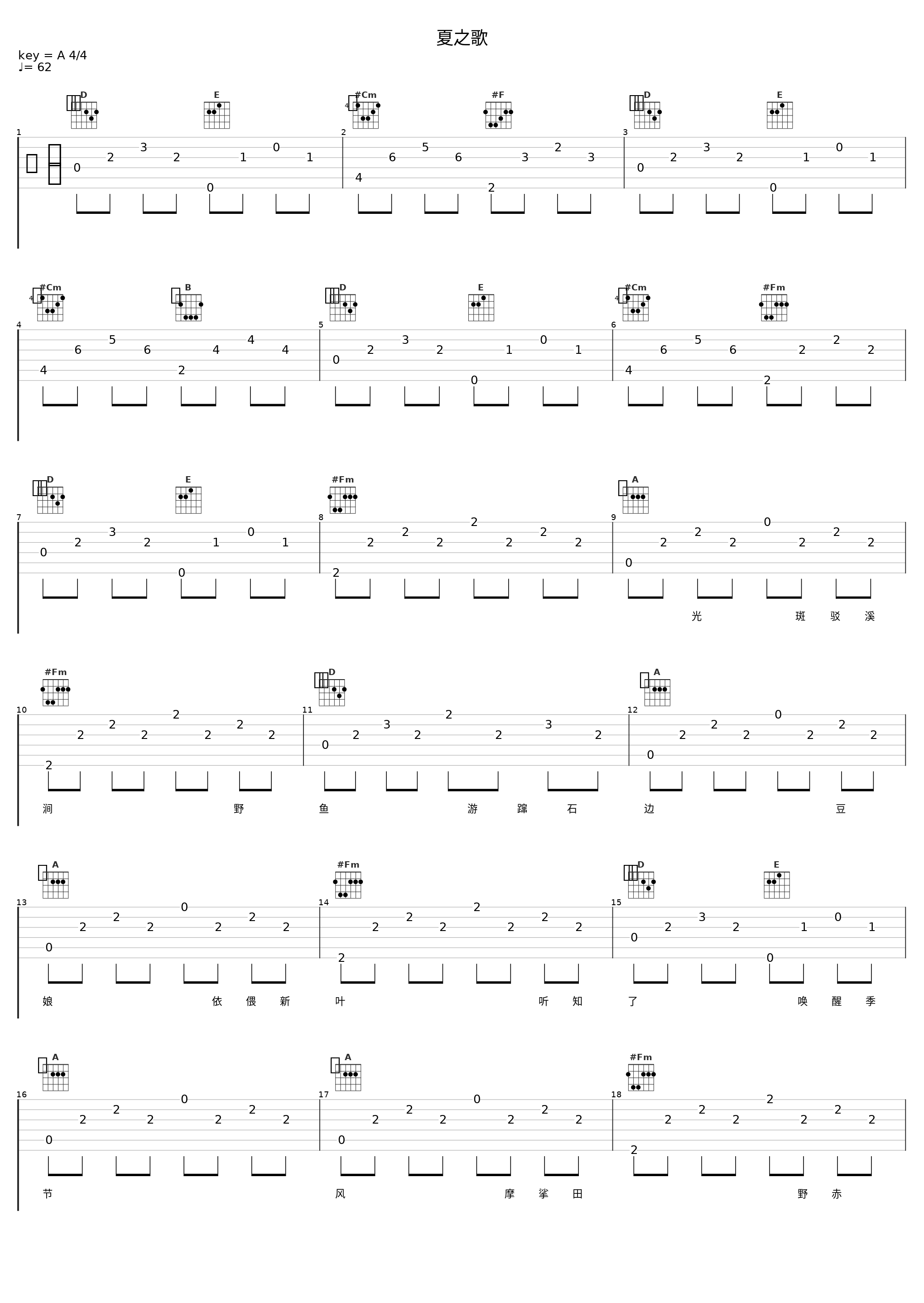夏之歌_洛天依_1
