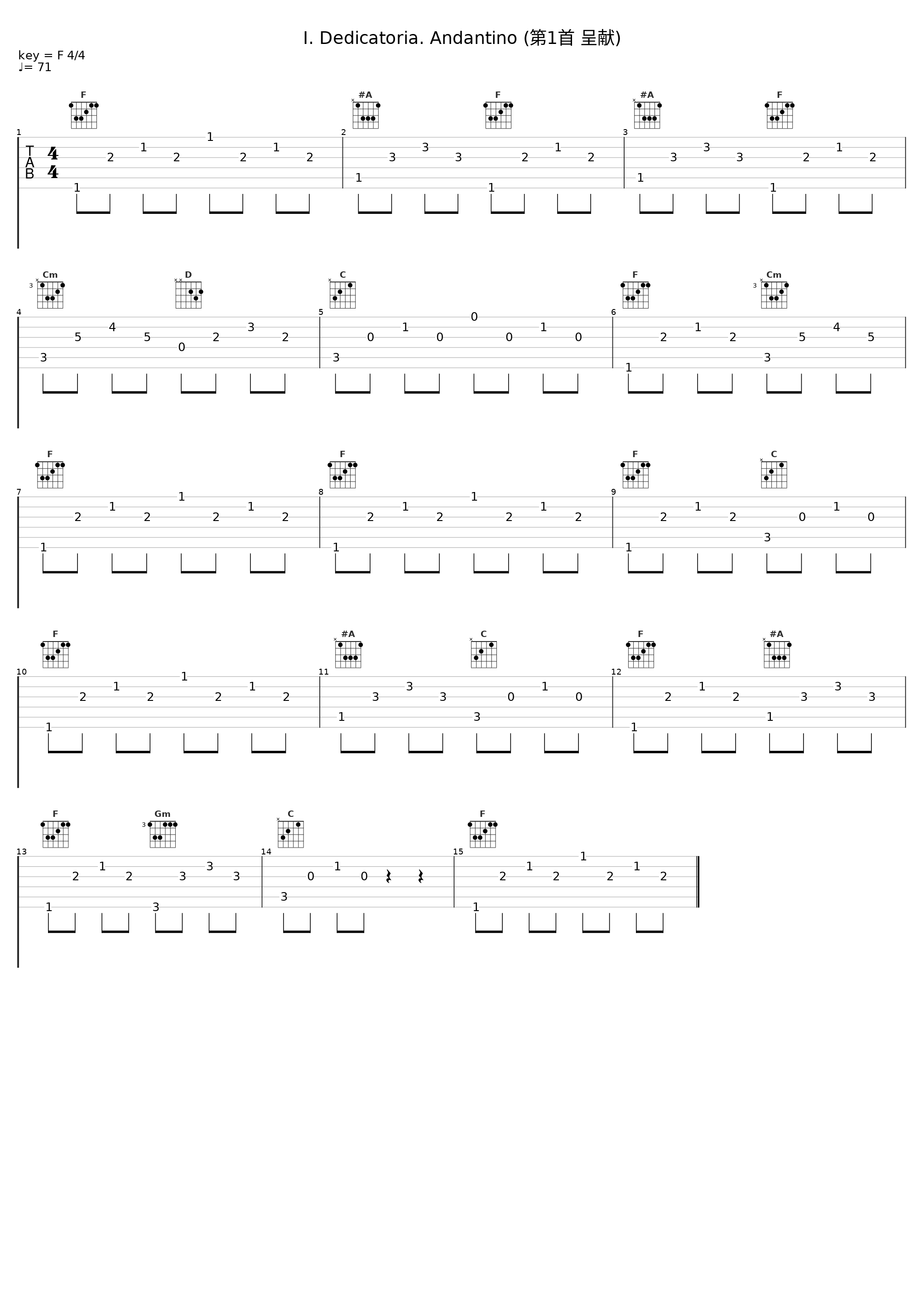 I. Dedicatoria. Andantino (第1首 呈献)_Alicia de Larrocha,Enrique Granados_1