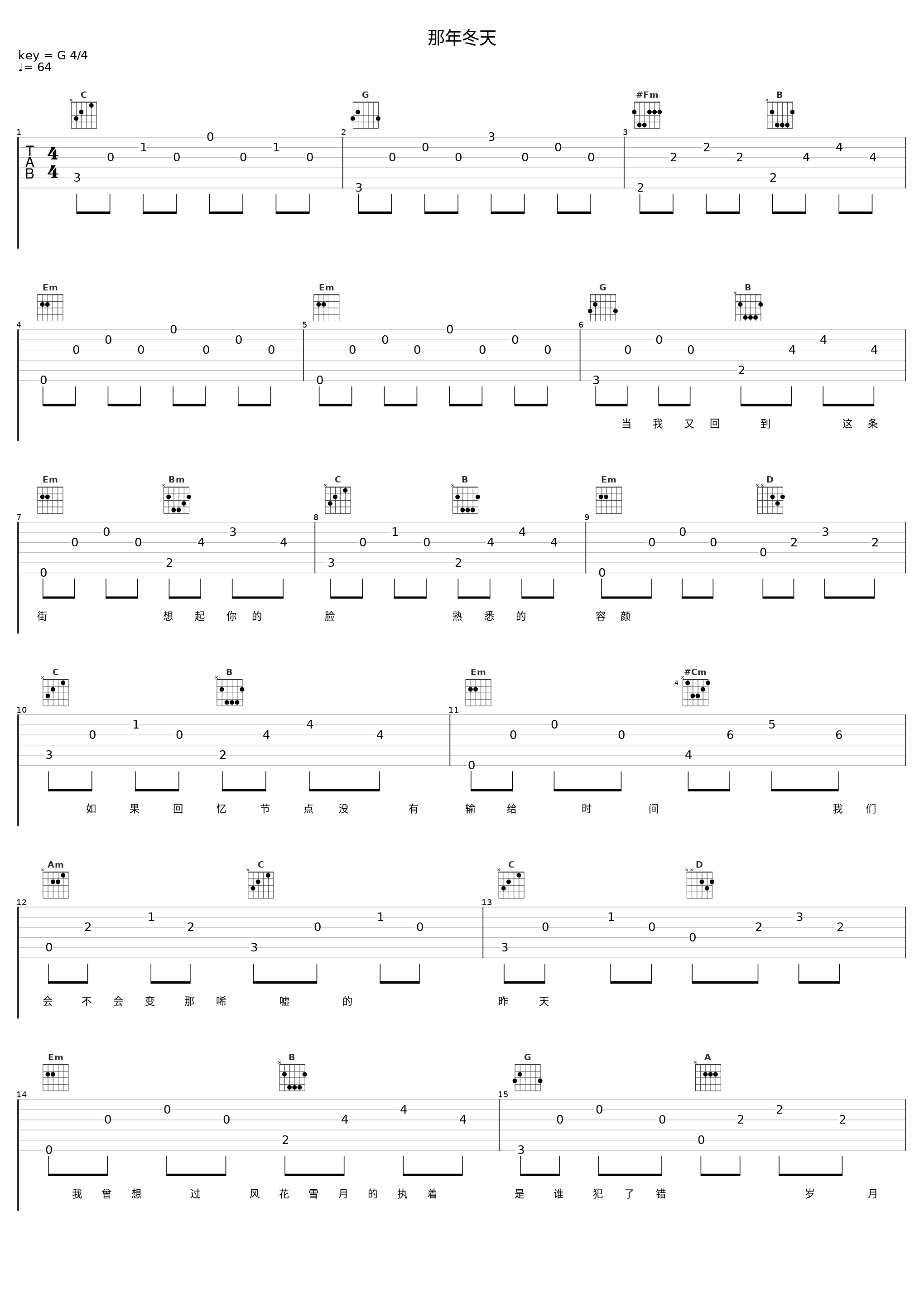 那年冬天_沙宝亮_1