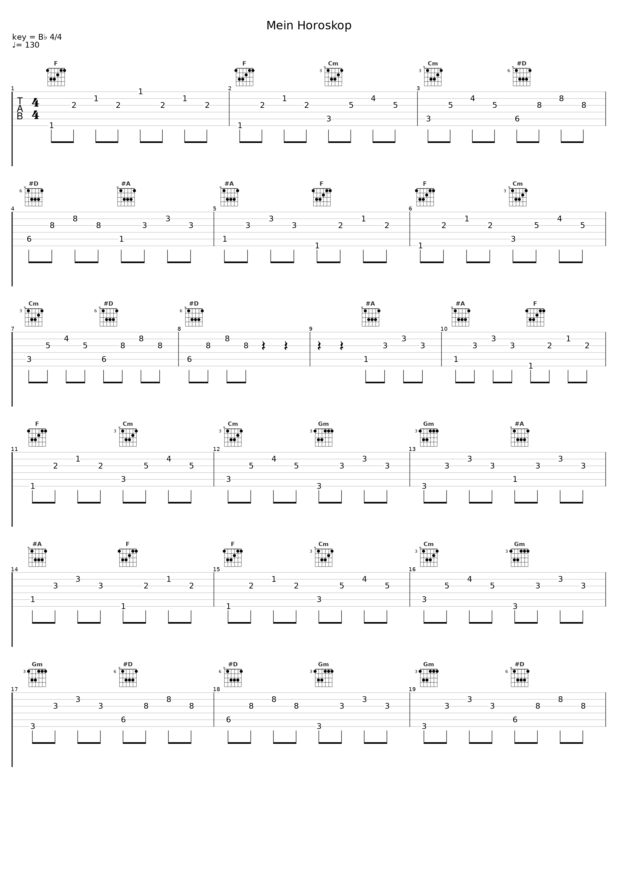 Mein Horoskop_Anna-Maria Zimmermann_1