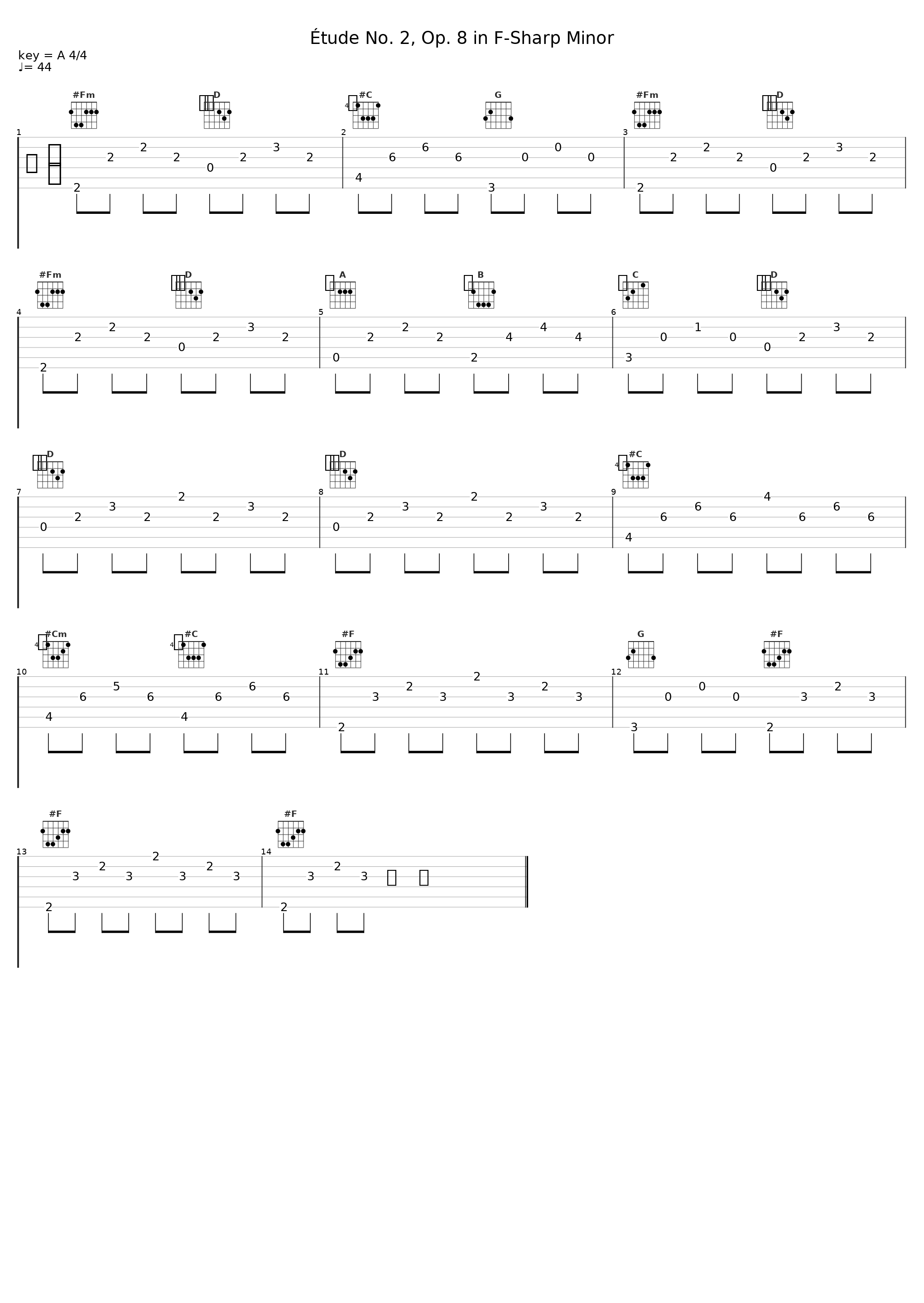 Étude No. 2, Op. 8 in F-Sharp Minor_Gustaf Oloveson_1