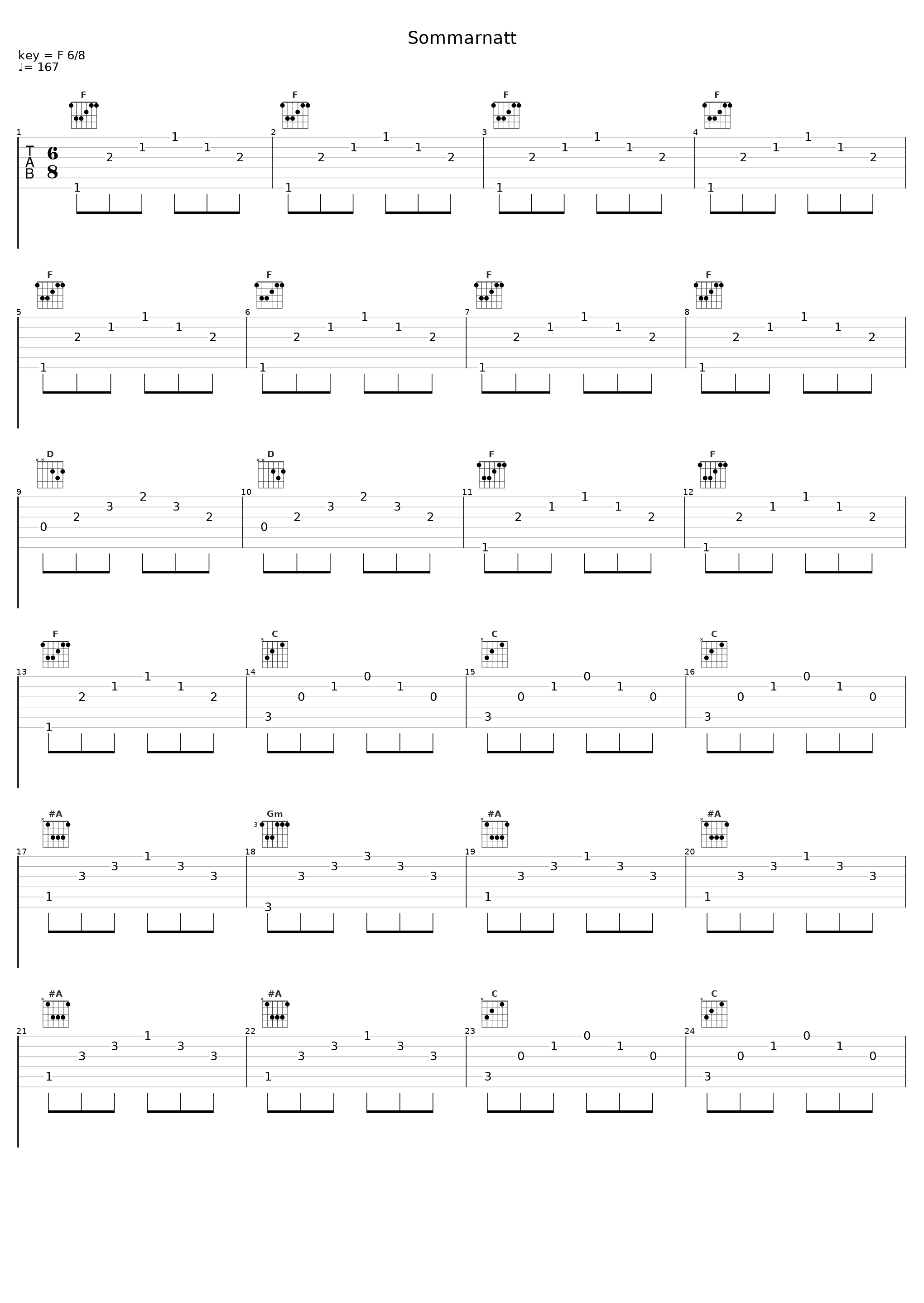 Sommarnatt_Sven-Bertil Taube_1