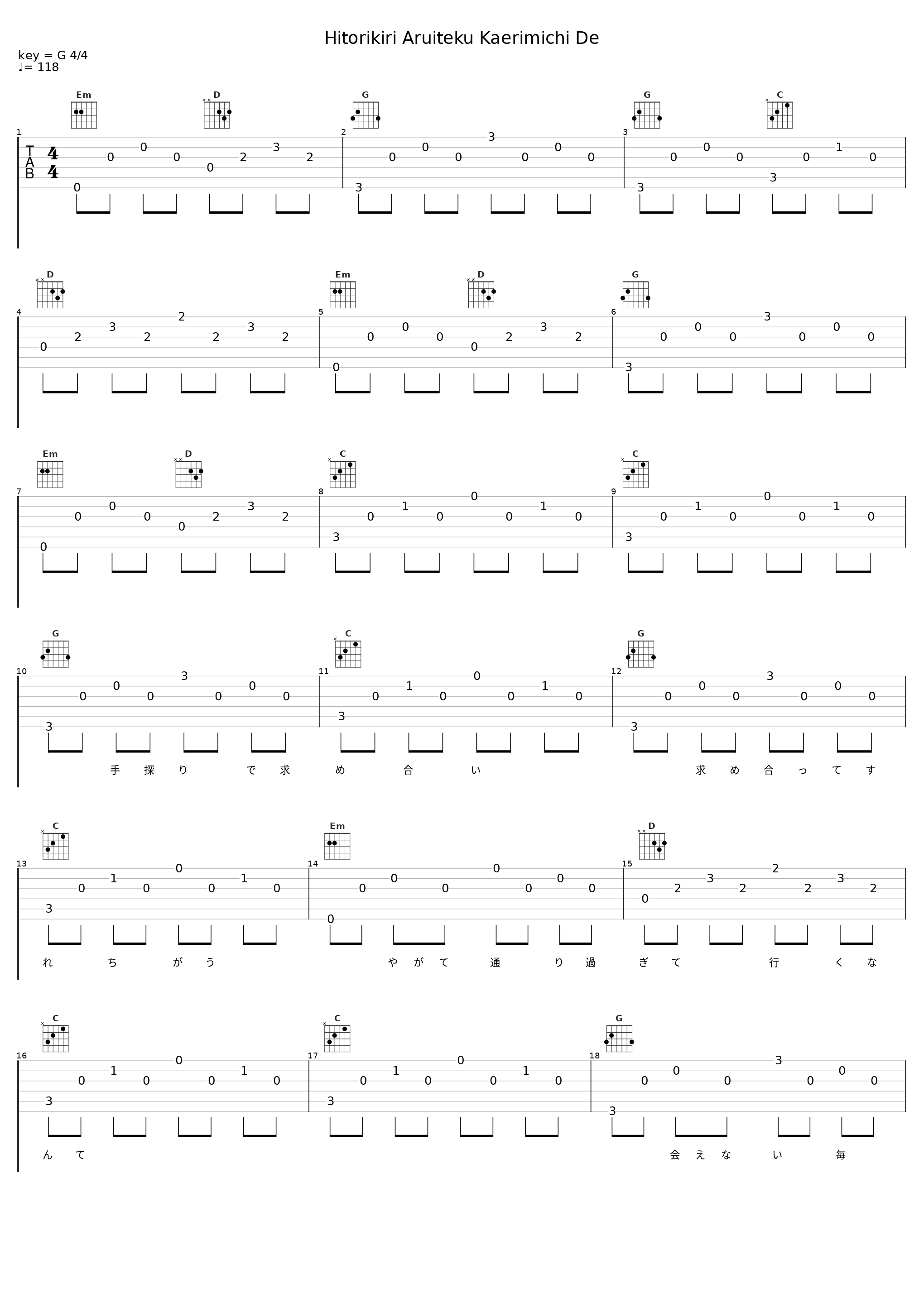Hitorikiri Aruiteku Kaerimichi De_福山雅治_1