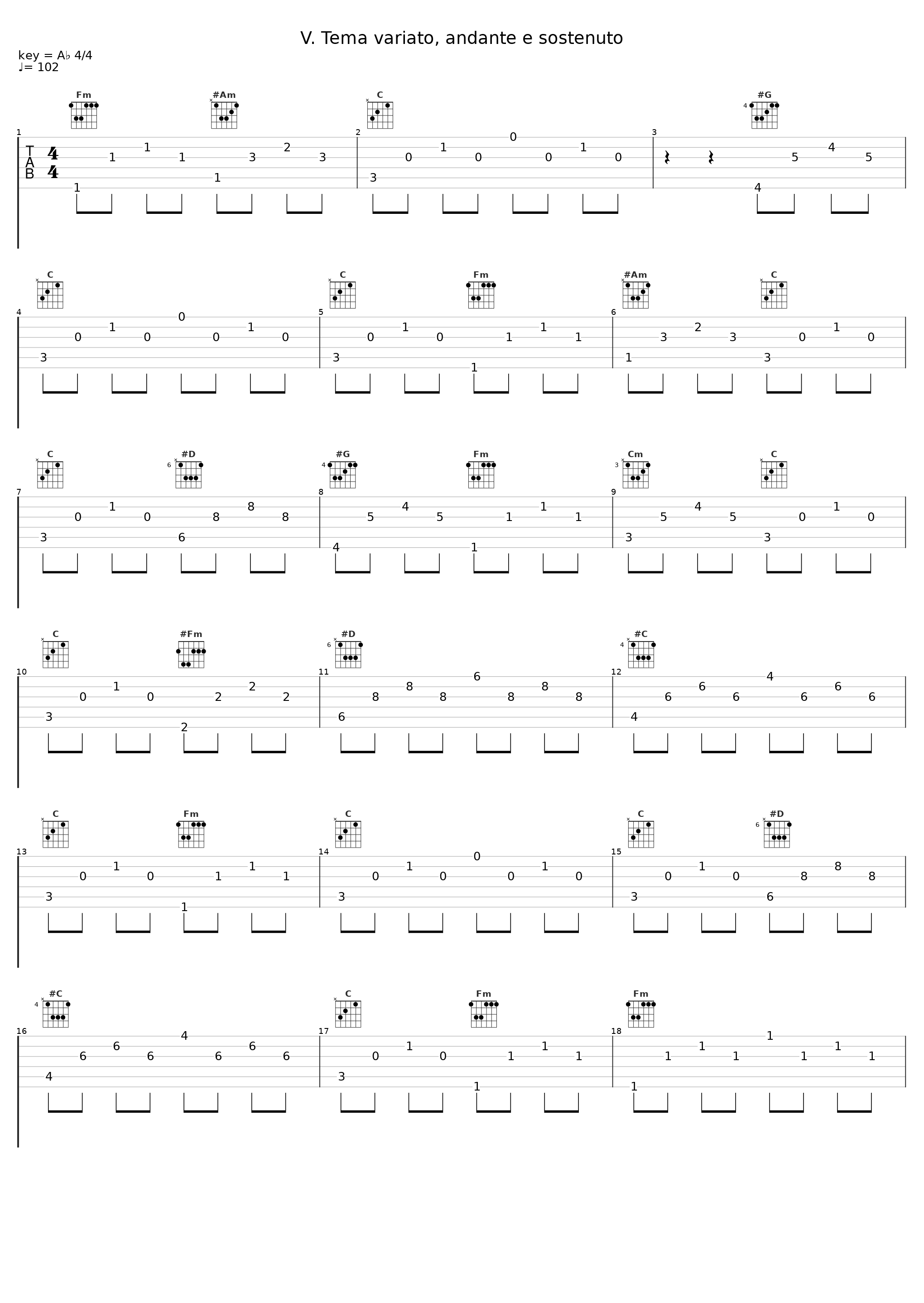 V. Tema variato, andante e sostenuto_Paolo Beltramini,Roberto Arosio,Ferruccio Busoni_1