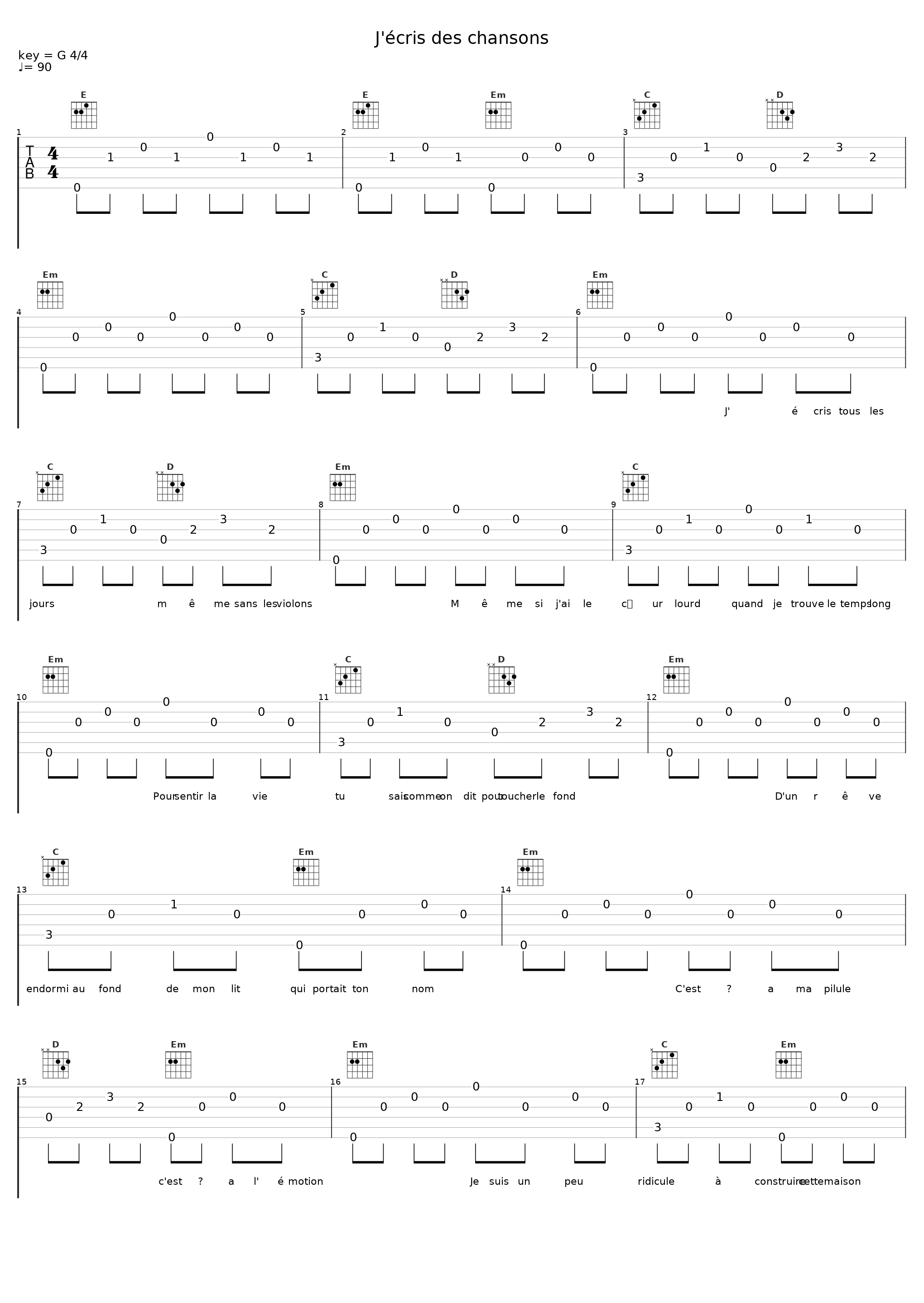 J'écris des chansons_Marc Lavoine_1