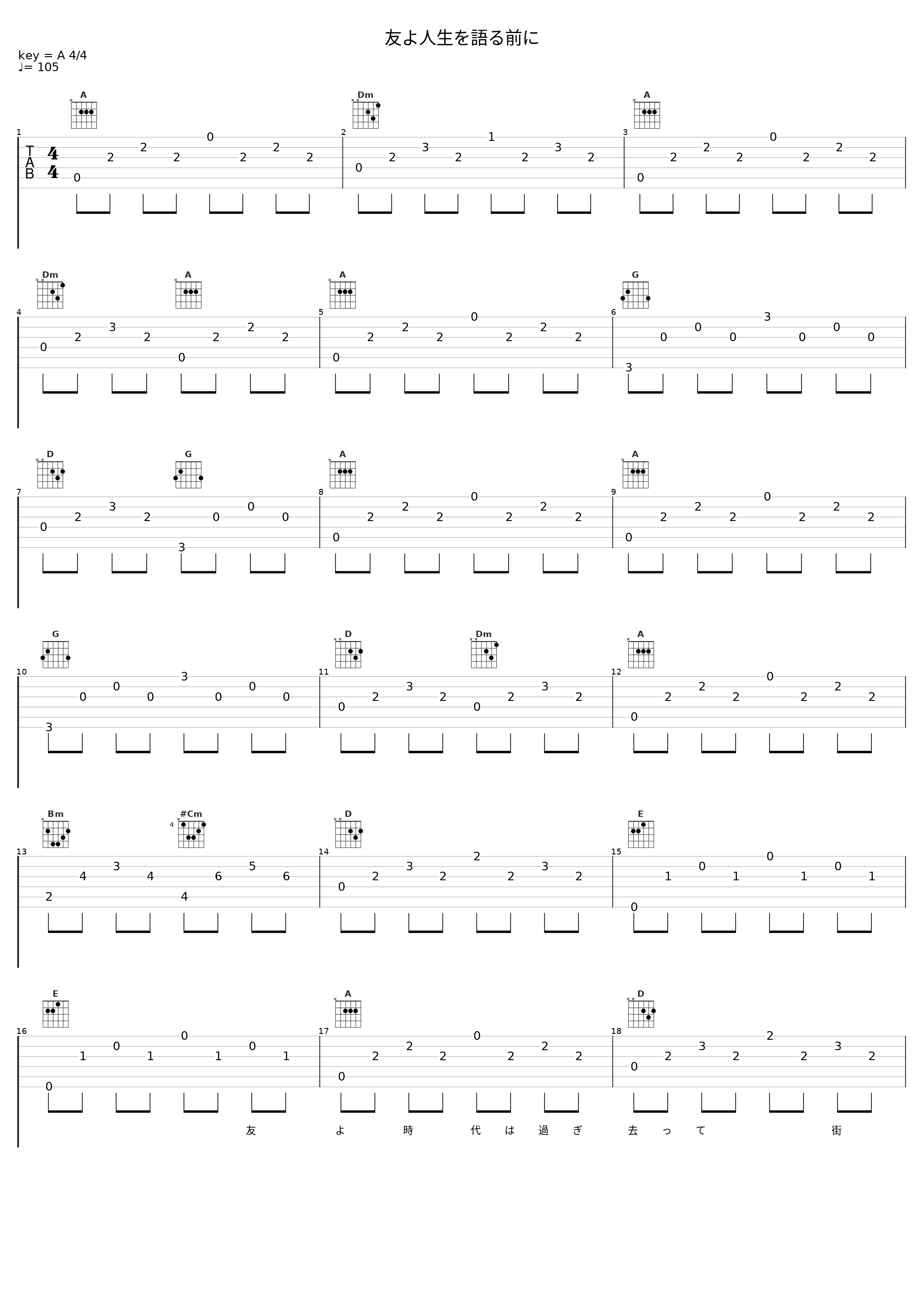 友よ人生を語る前に_THE ALFEE_1