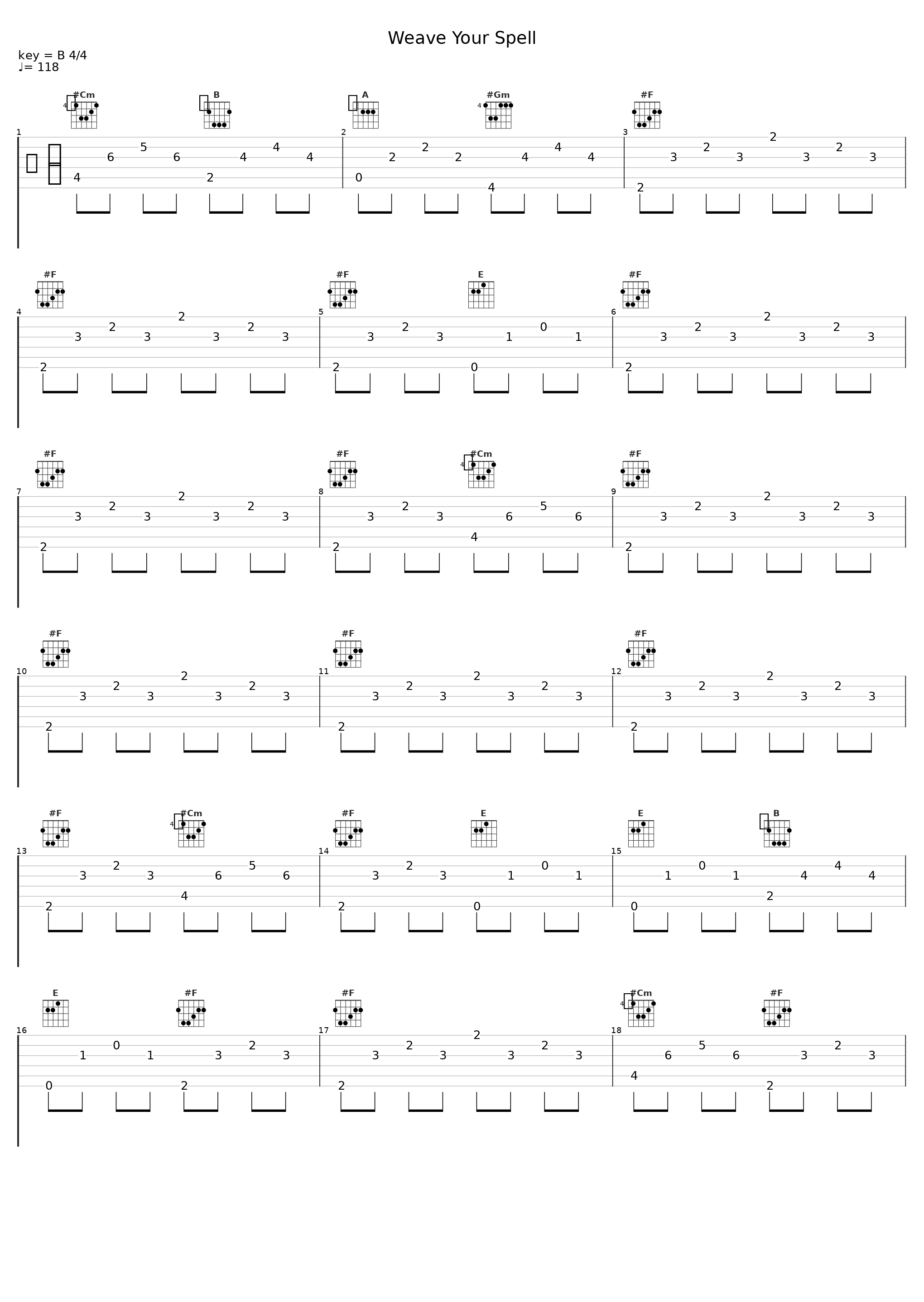 Weave Your Spell_Level 42_1