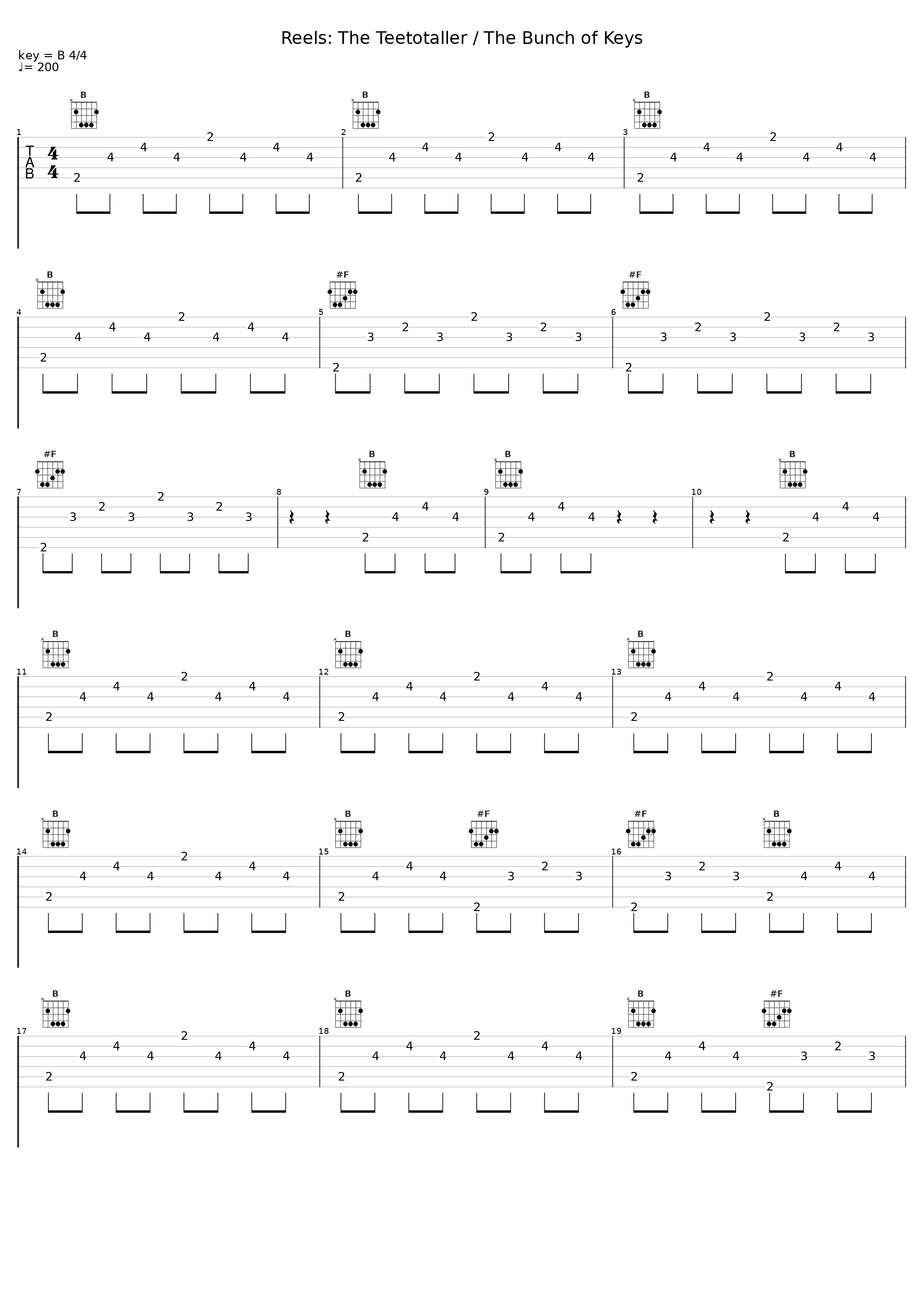 Reels: The Teetotaller / The Bunch of Keys_Rose Murphy_1
