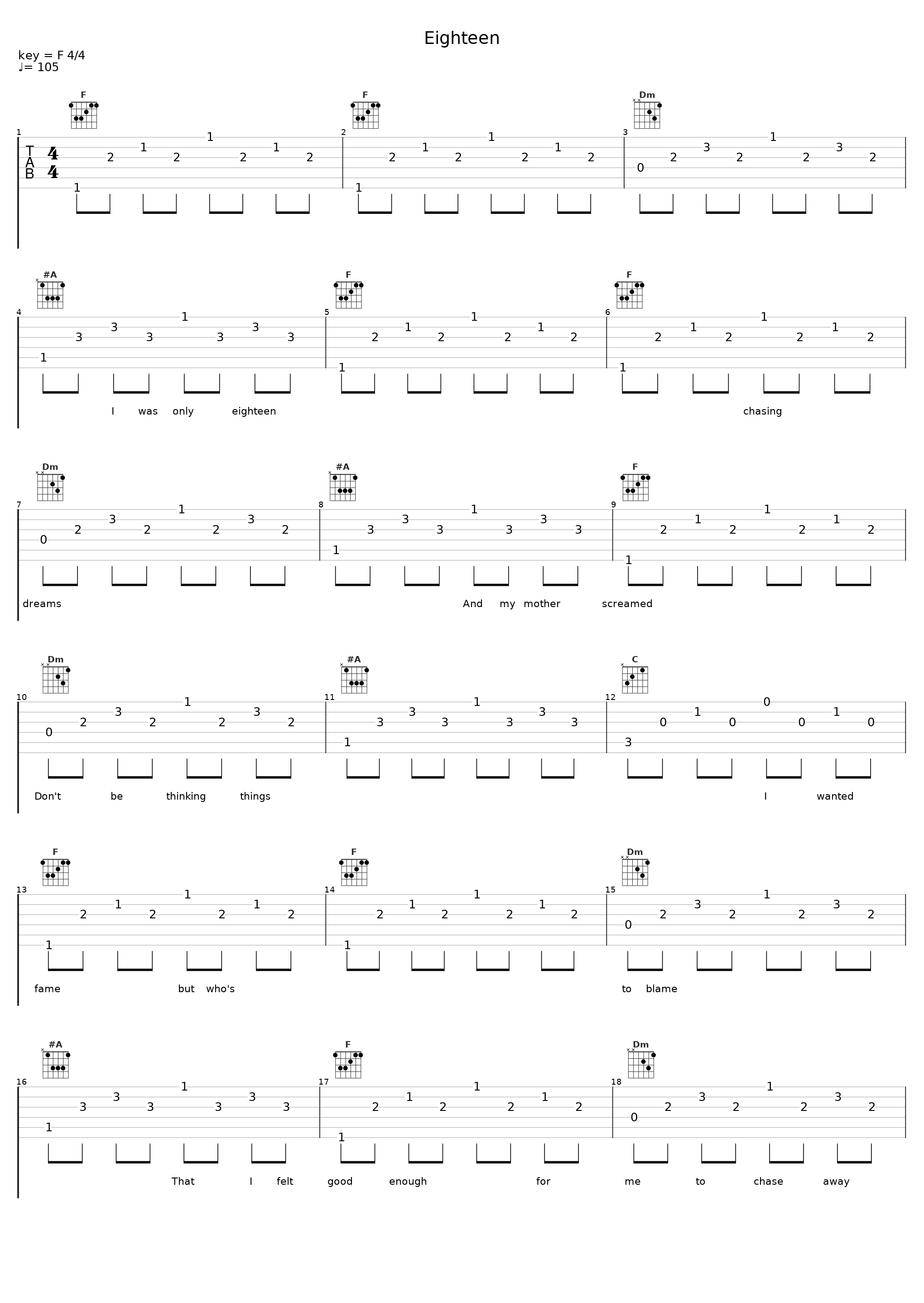 Eighteen_Tep No_1