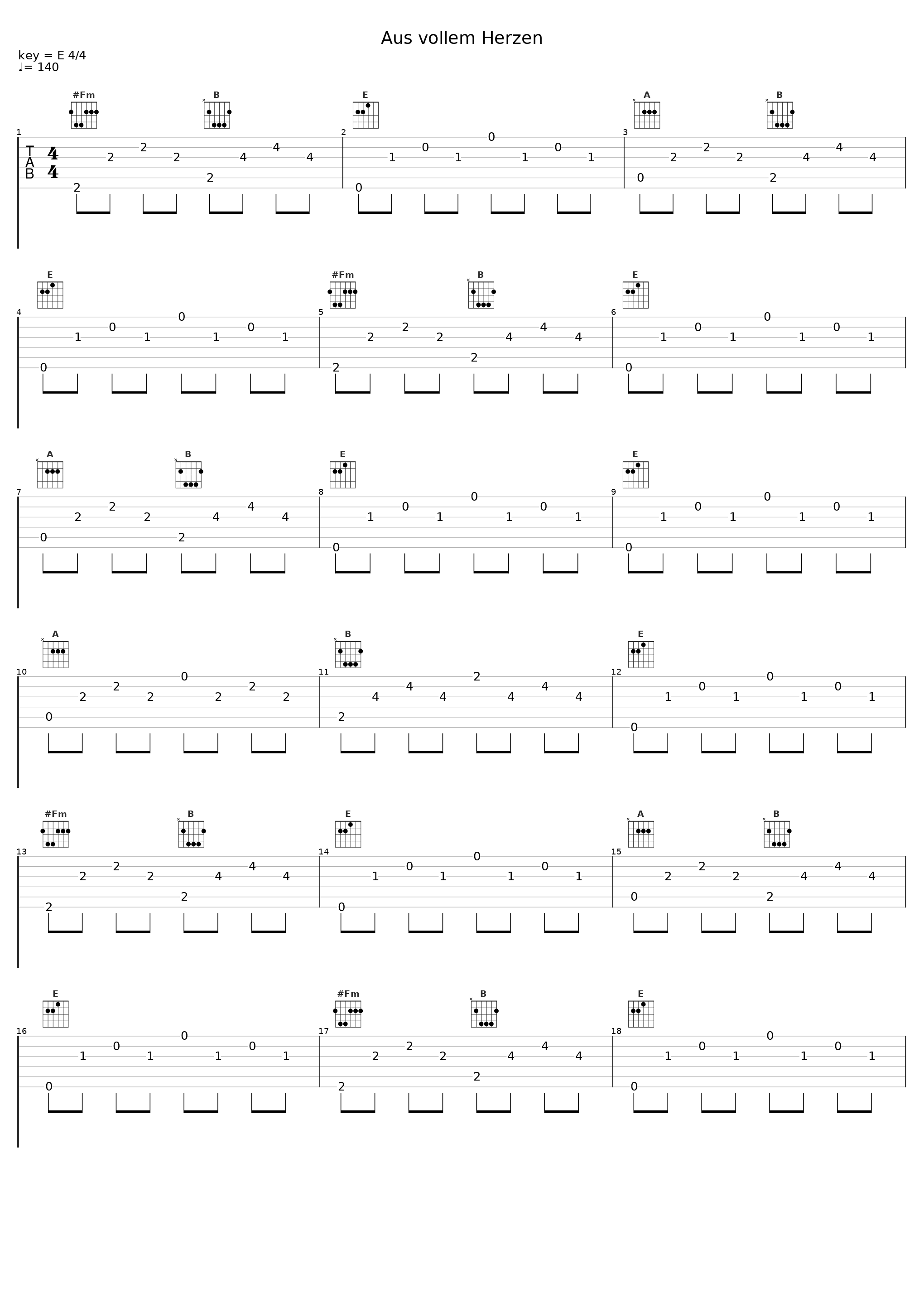 Aus vollem Herzen_Reinhard Horn_1