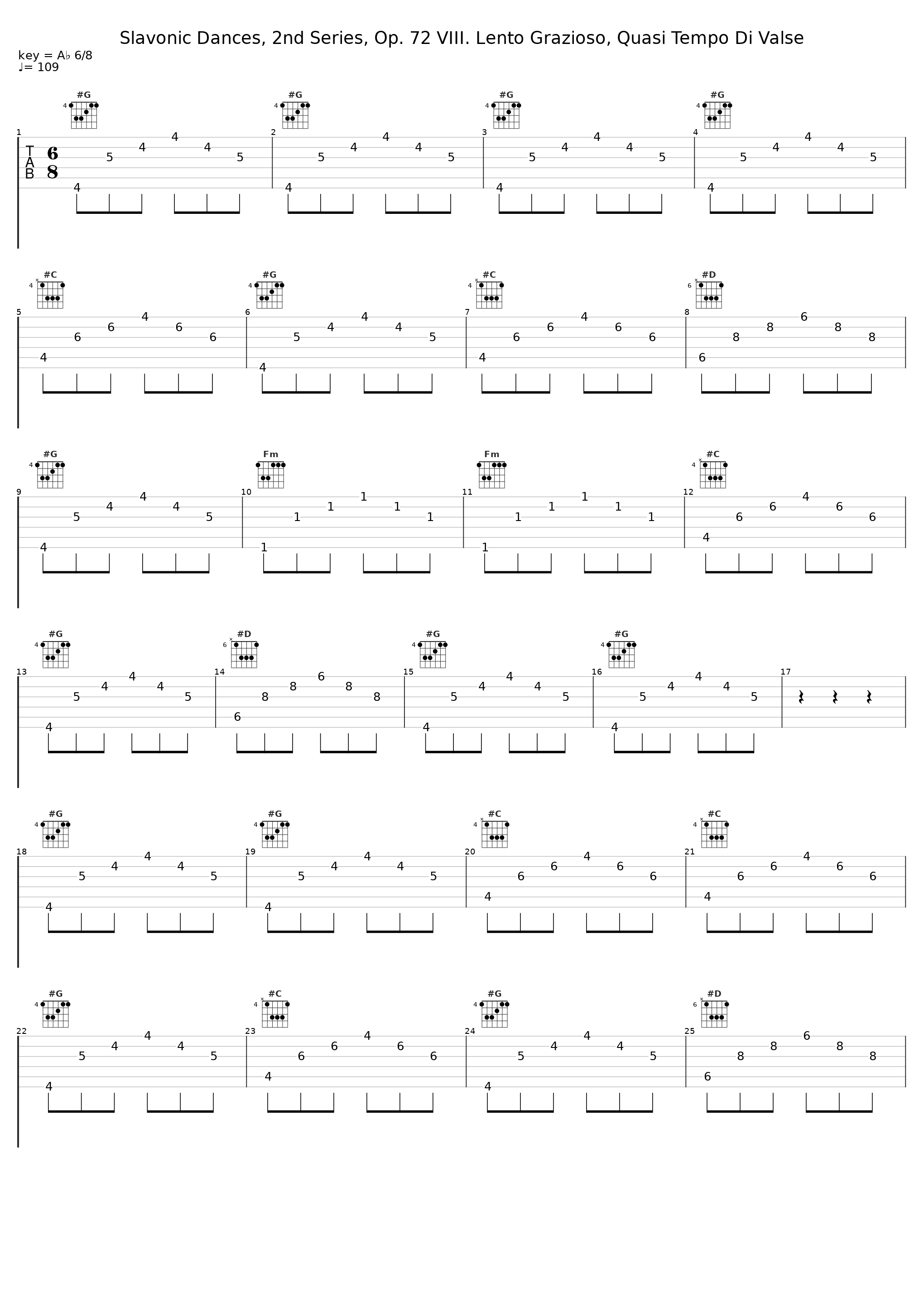 Slavonic Dances, 2nd Series, Op. 72 VIII. Lento Grazioso, Quasi Tempo Di Valse_Kristina Krkavcová & Martin Kasik_1