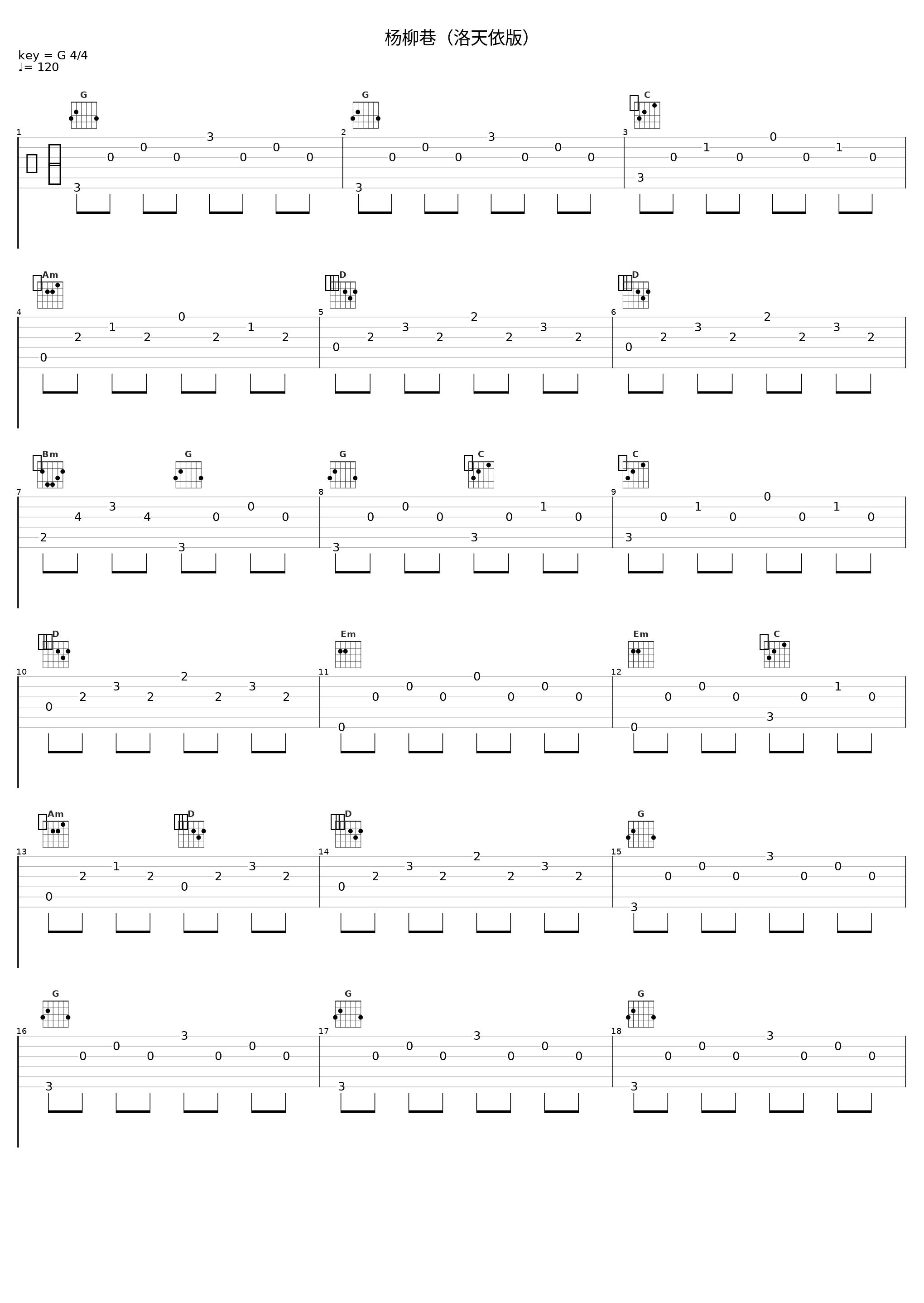 杨柳巷(洛天依版)_洛天依_1
