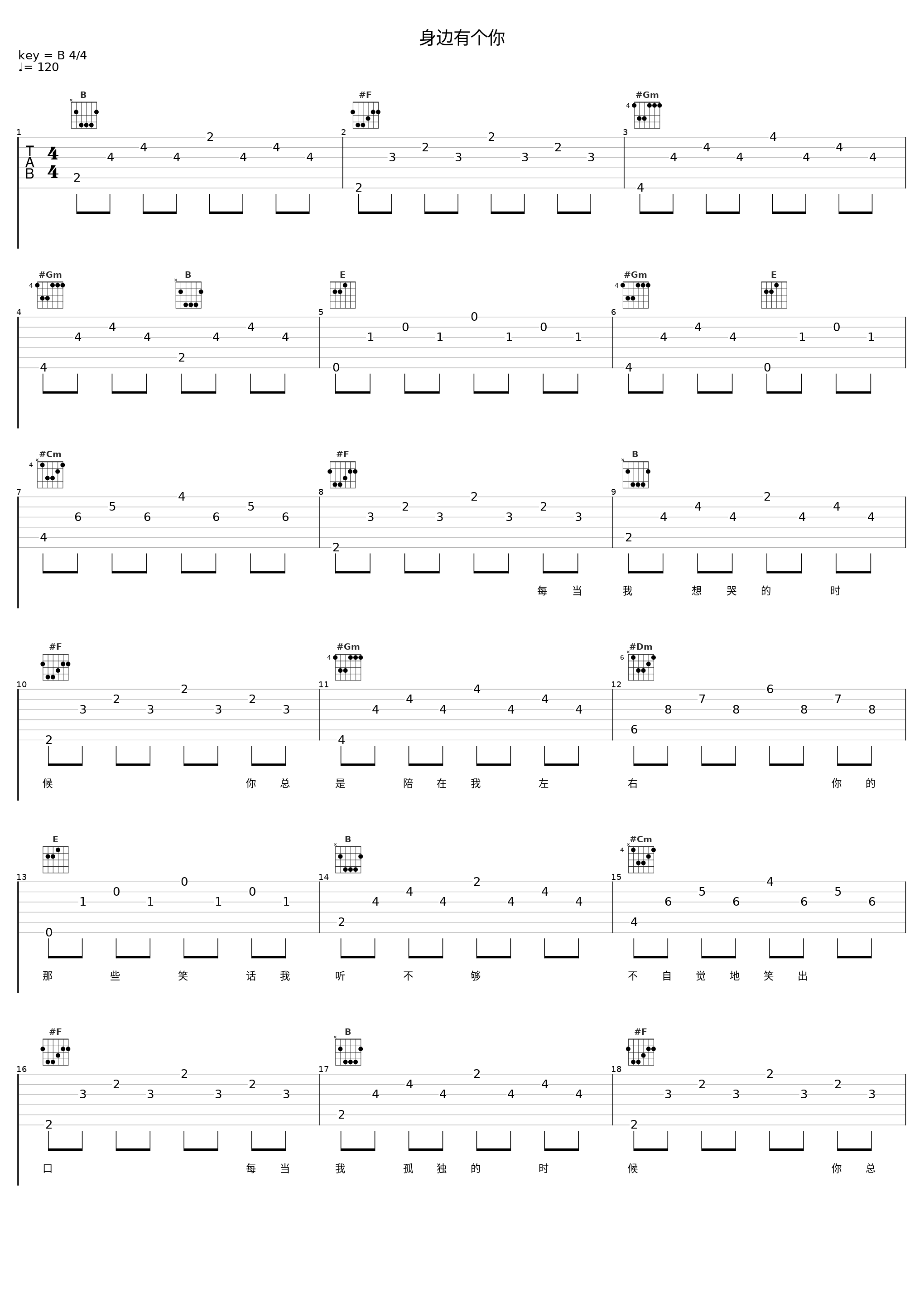 身边有个你_洛天依_1