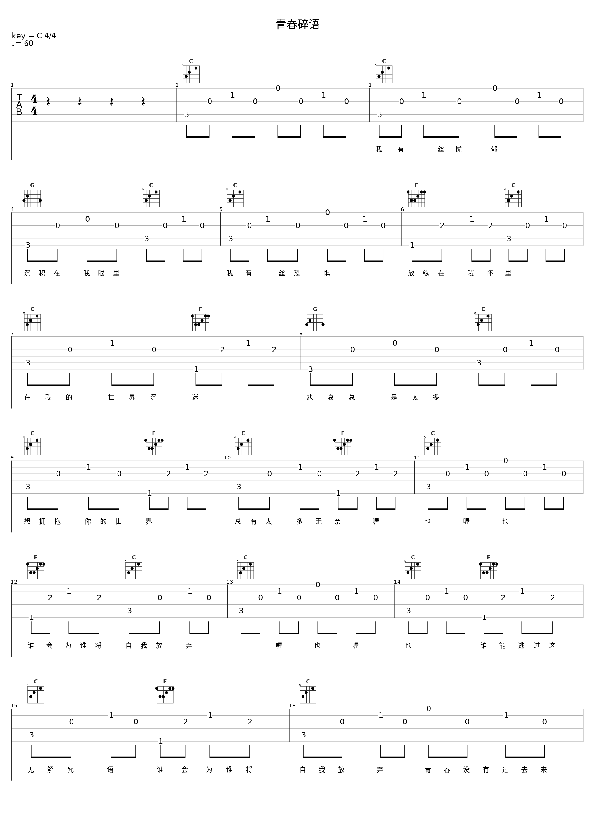 青春碎语_侃侃_1