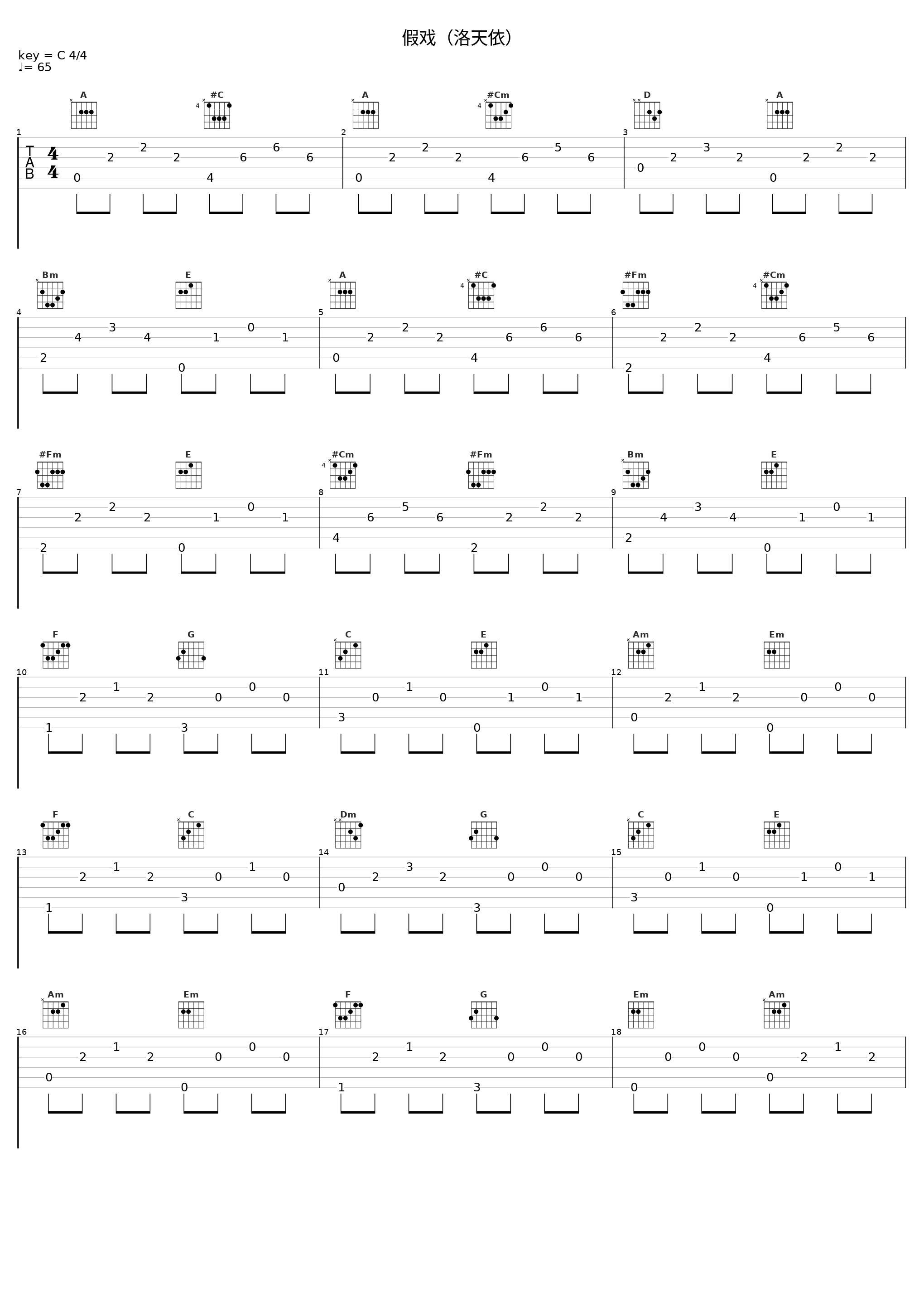 假戏(洛天依)_洛天依_1