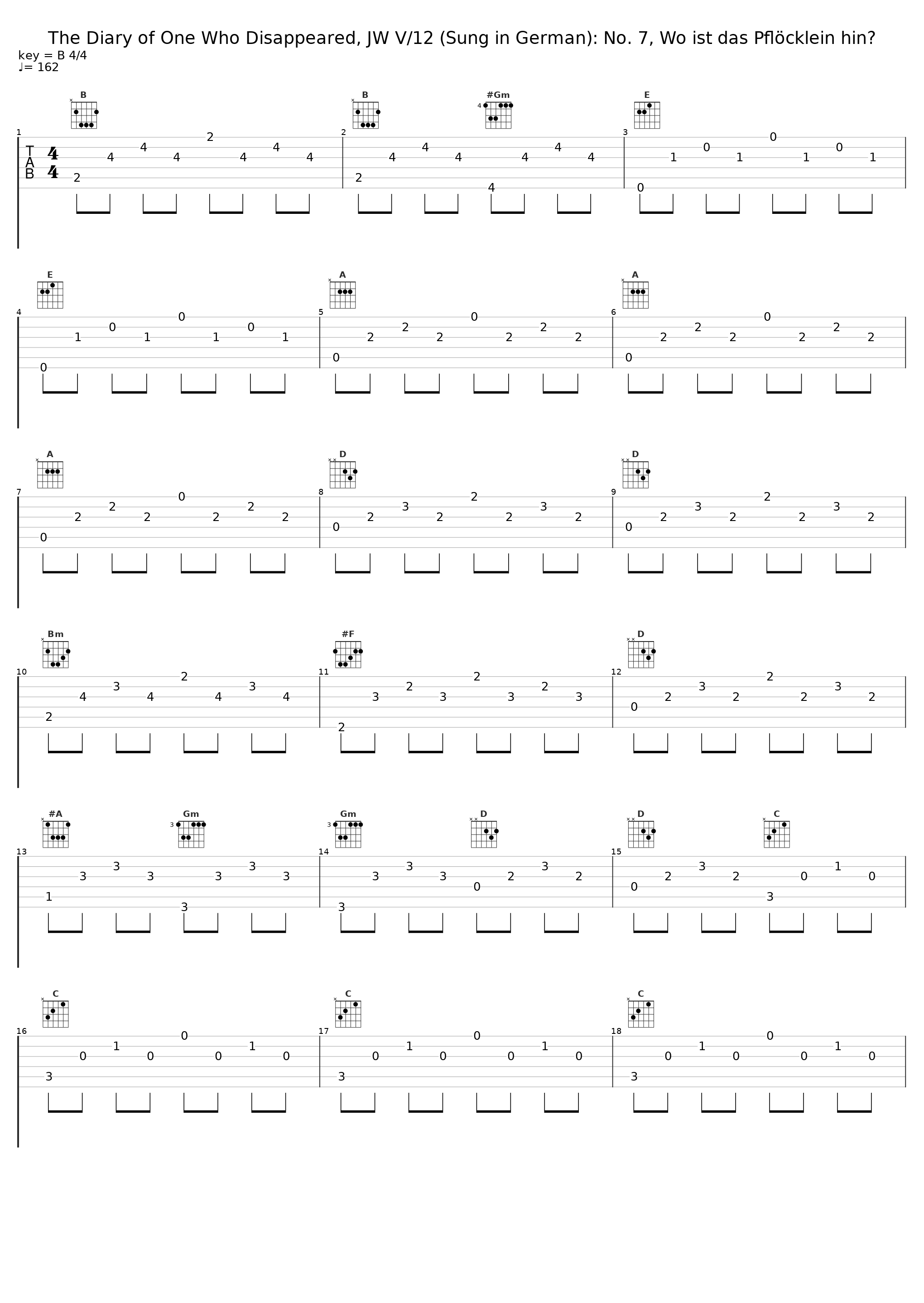 The Diary of One Who Disappeared, JW V/12 (Sung in German): No. 7, Wo ist das Pflöcklein hin?_Ernst Haefliger,Felix De Nobel_1