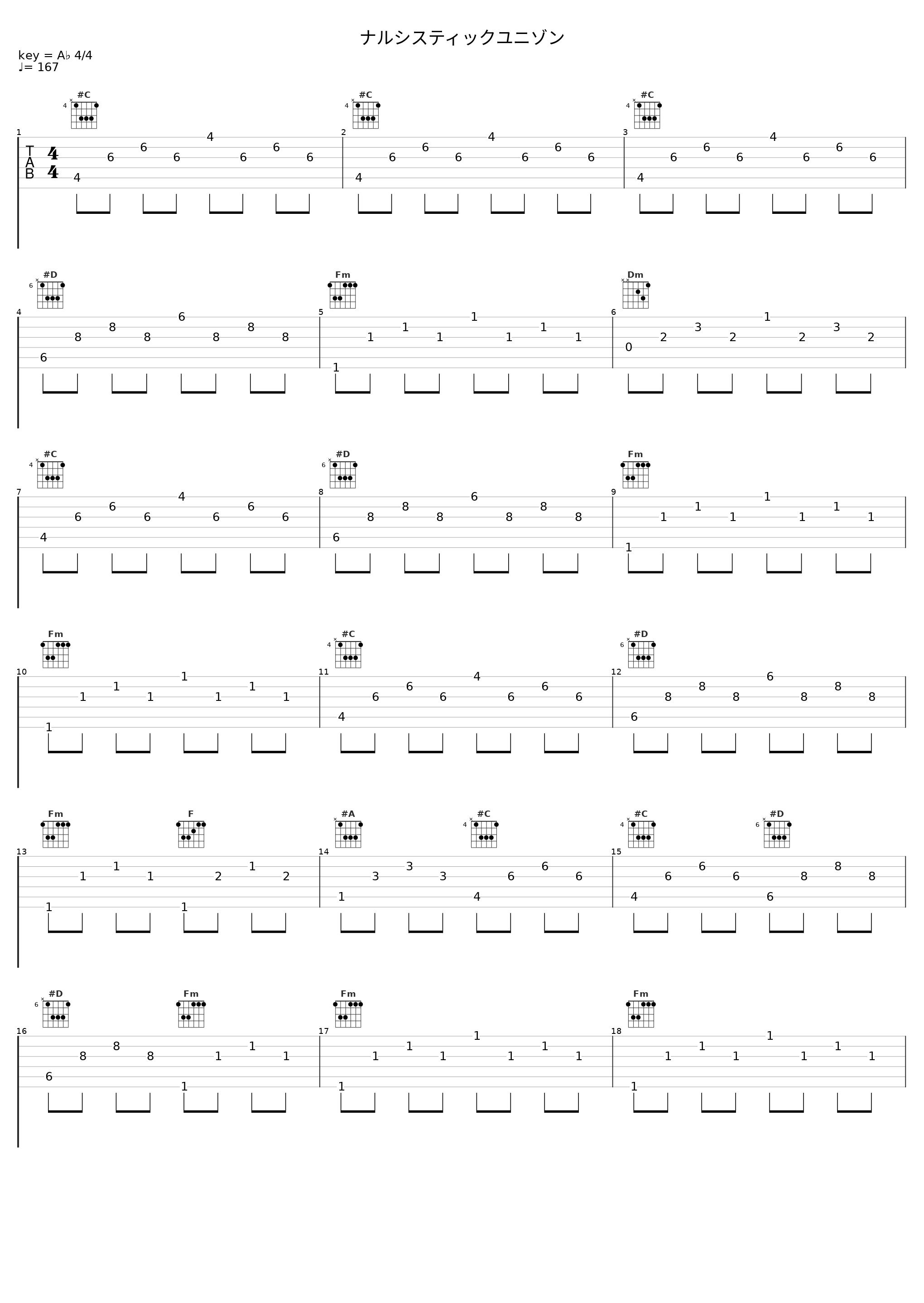 ナルシスティックユニゾン_镜音铃,镜音连_1